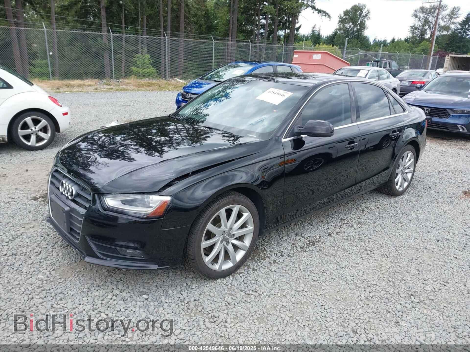 2013 AUDI A4 - VIN: WAUFFAFL5DN010836 - Фото 2