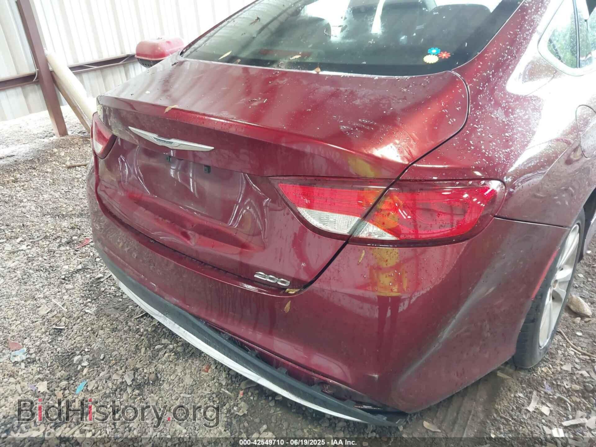 2016 CHRYSLER 200 - VIN: 1C3CCCAB8GN104677 - Фото 6