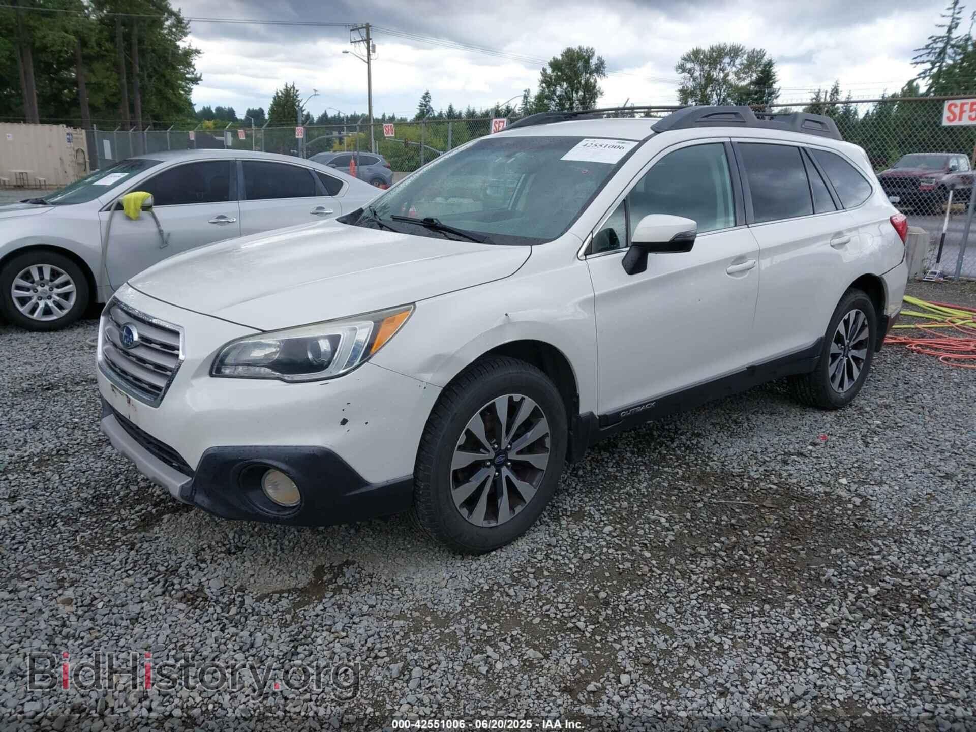 2015 SUBARU OUTBACK - VIN: 4S4BSAJC4F3259613 - Фото 2