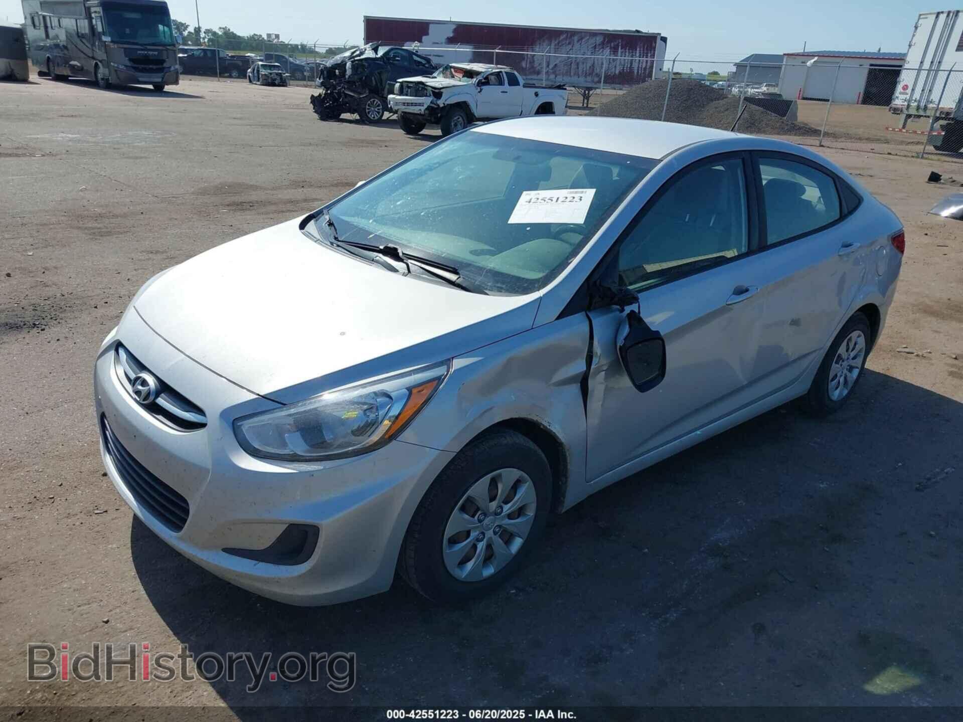 2016 HYUNDAI ACCENT - VIN: KMHCT4AE2GU159140 - Фото 2