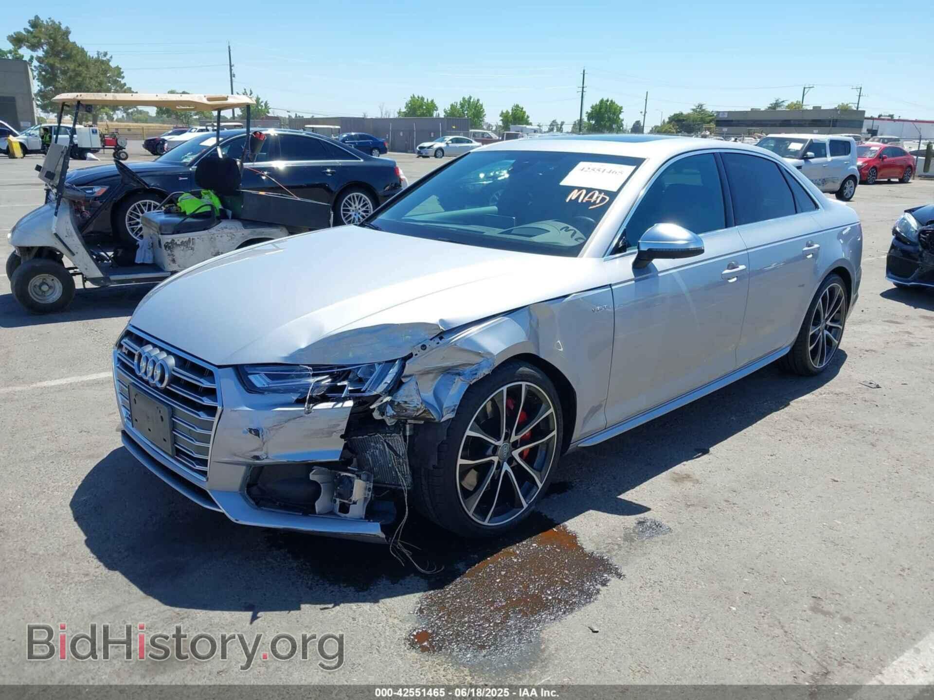 2018 AUDI S4 - VIN: WAUC4AF44JA100841 - Photo 2
