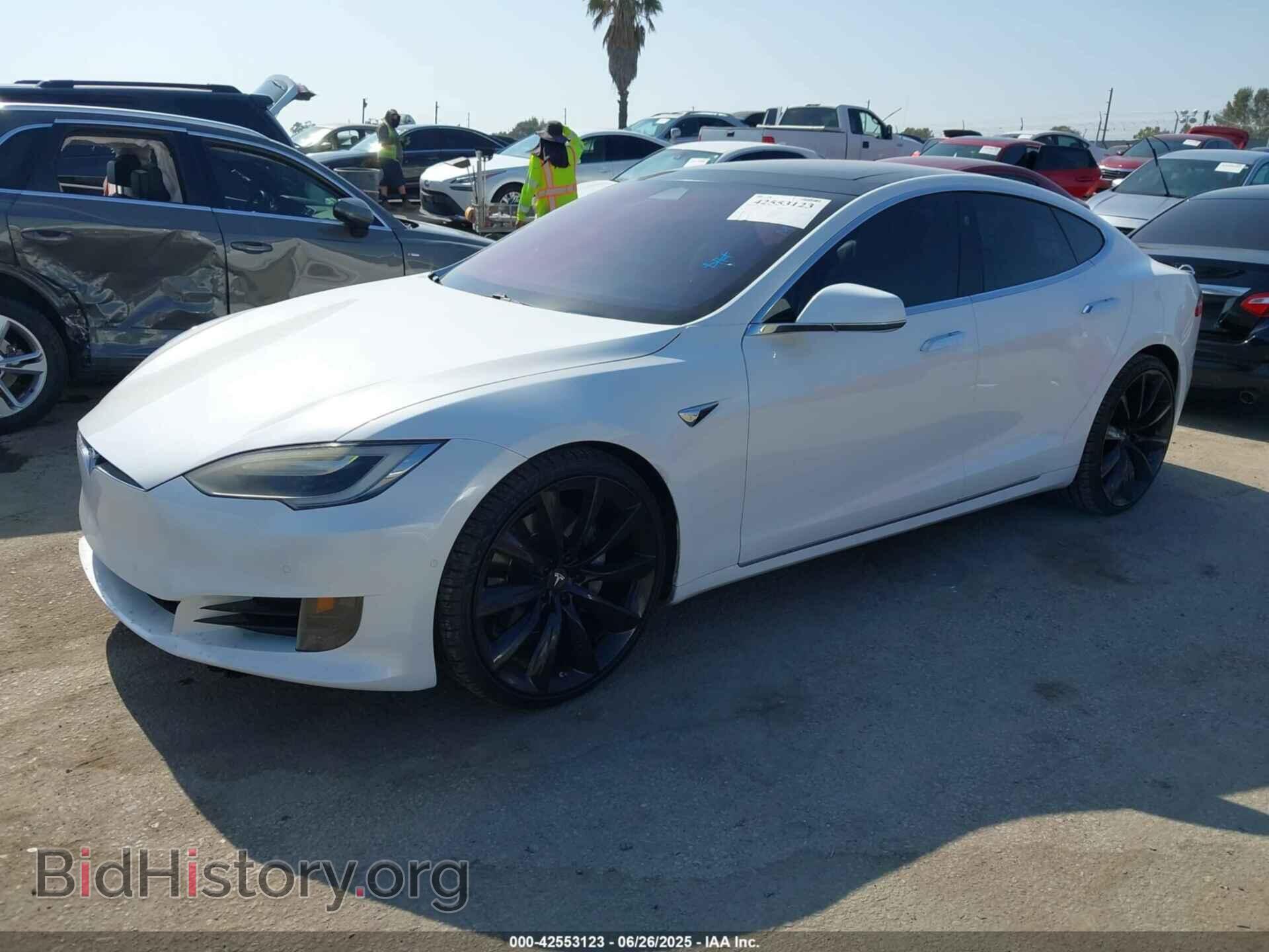 2017 TESLA MODEL S - VIN: 5YJSA1E15HF183194 - Фото 2