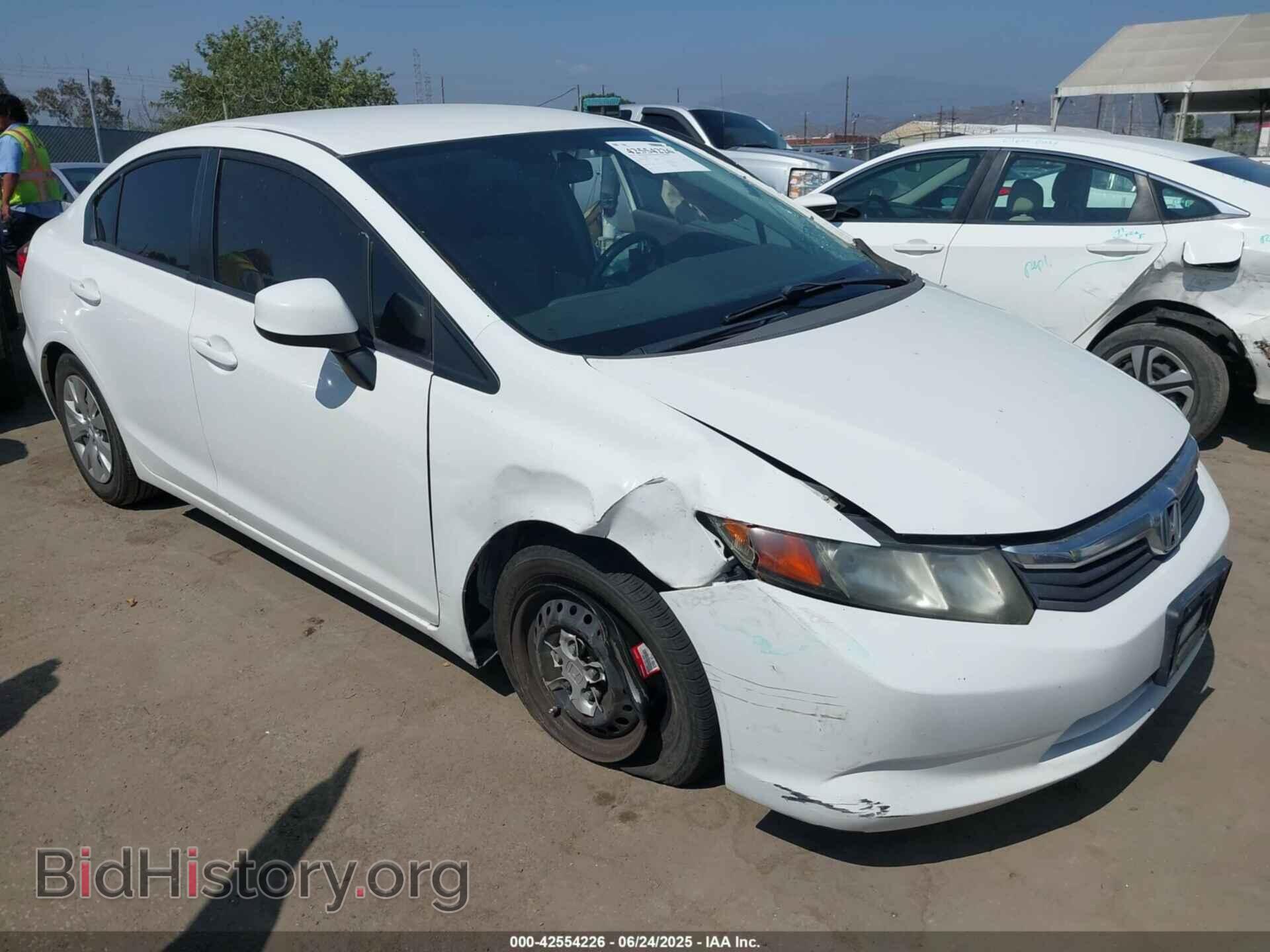 Фотография 19XFB2F56CE344723 - HONDA CIVIC 2012