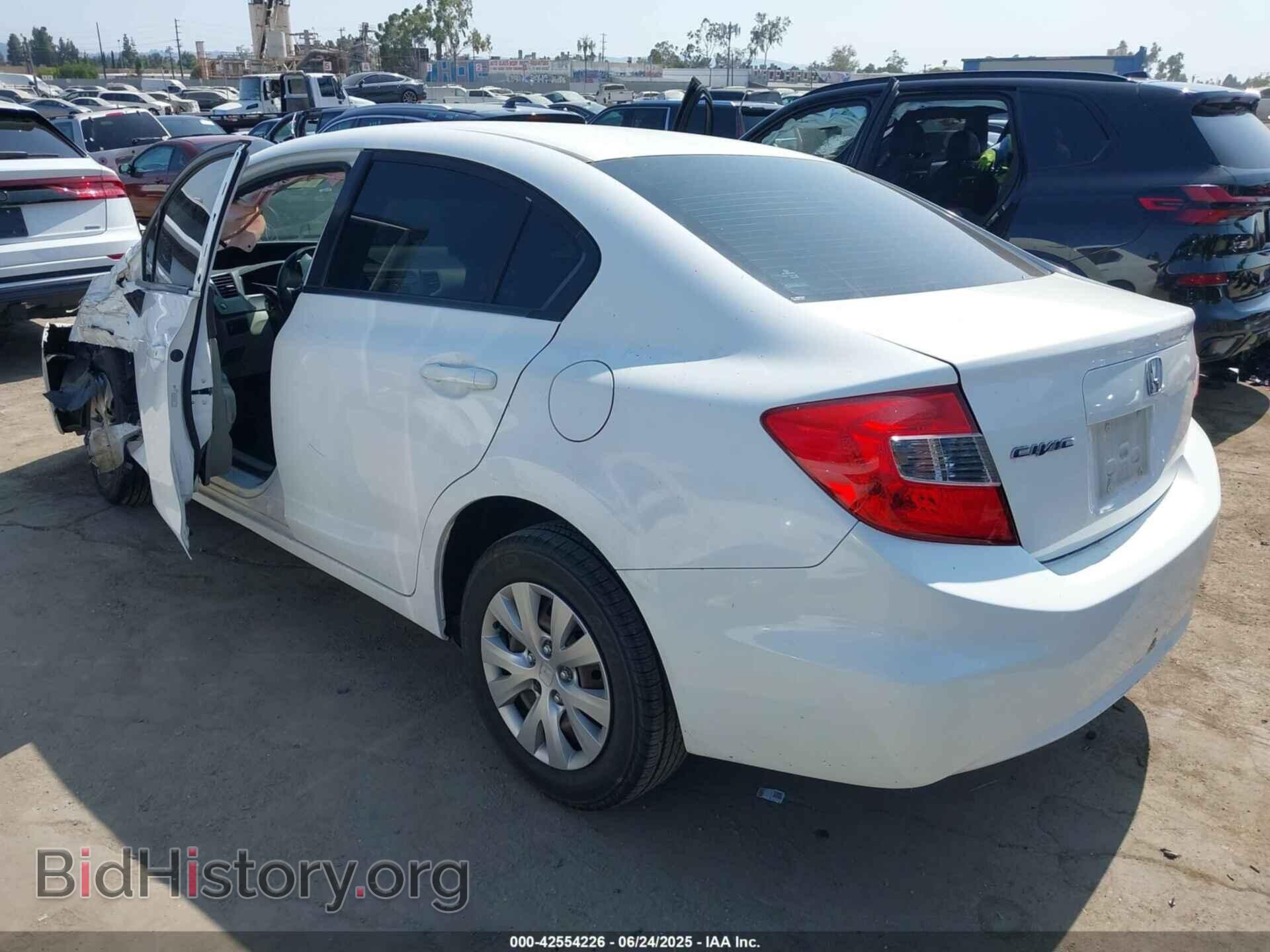 2012 HONDA CIVIC - VIN: 19XFB2F56CE344723 - Фото 3