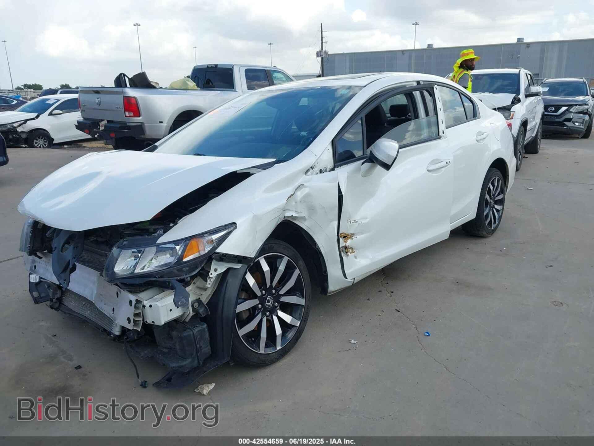 2015 HONDA CIVIC - VIN: 19XFB2F95FE099386 - Фото 2