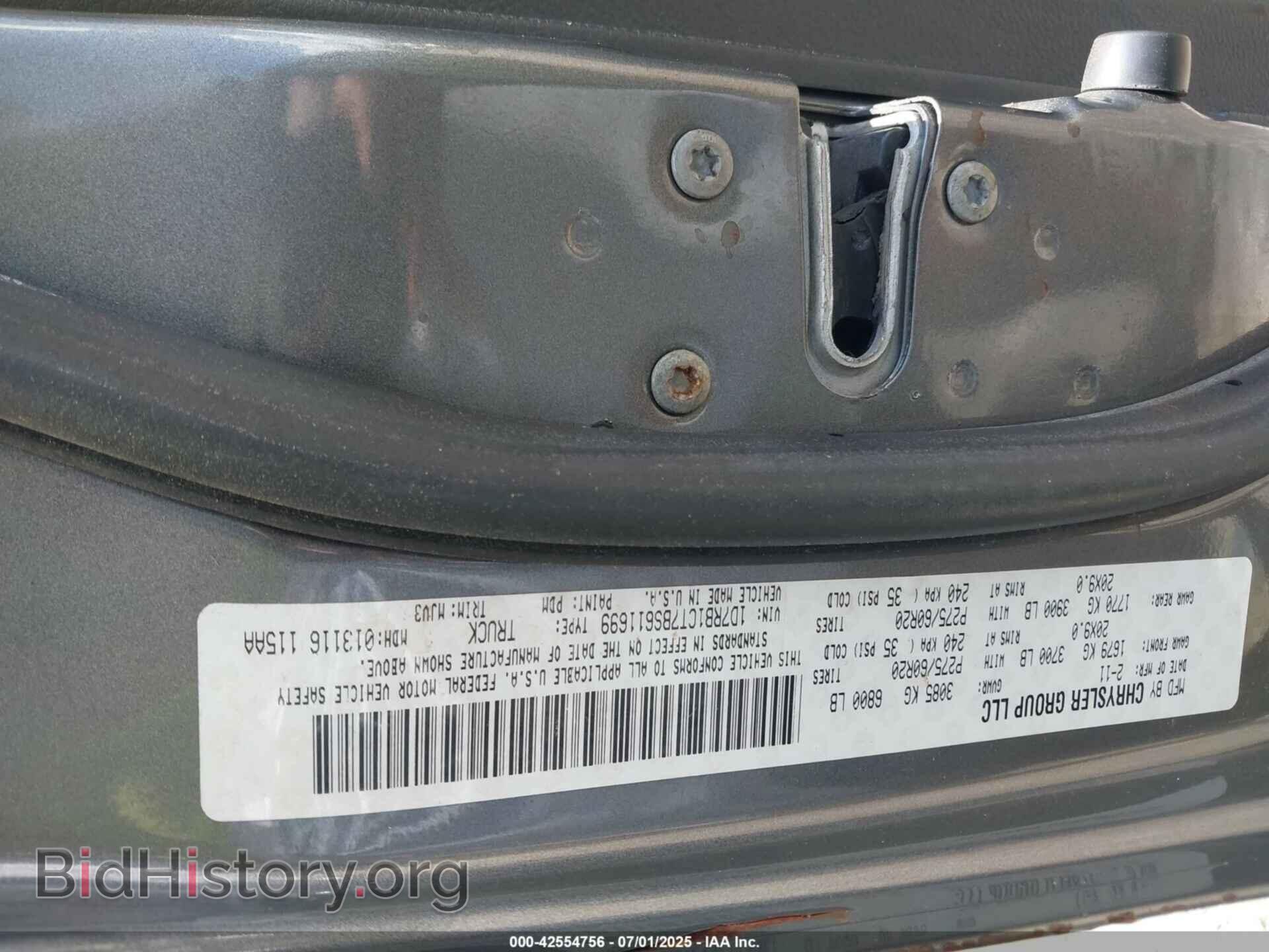 2011 RAM RAM 1500 - VIN: 1D7RB1CT7BS611699 - Photo 9