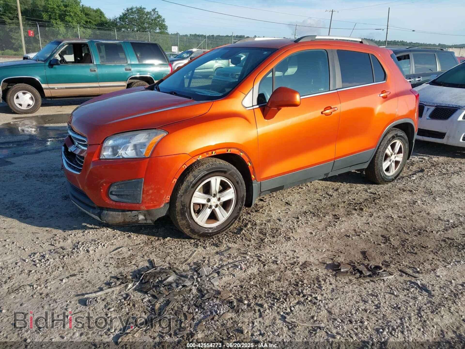 2016 CHEVROLET TRAX - VIN: KL7CJLSBXGB698445 - Фото 2