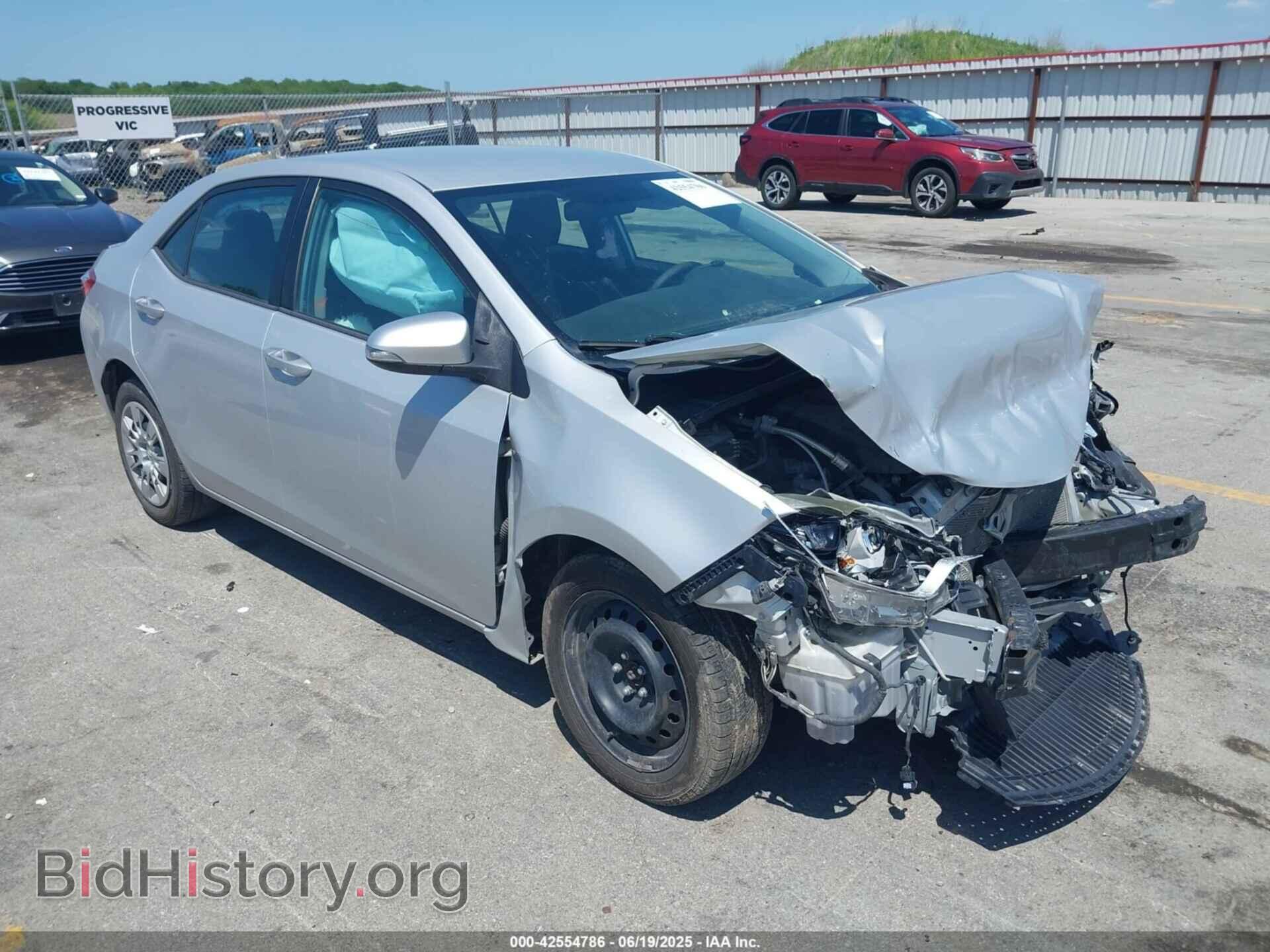 Photo 2T1BURHEXFC435012 - TOYOTA COROLLA 2015