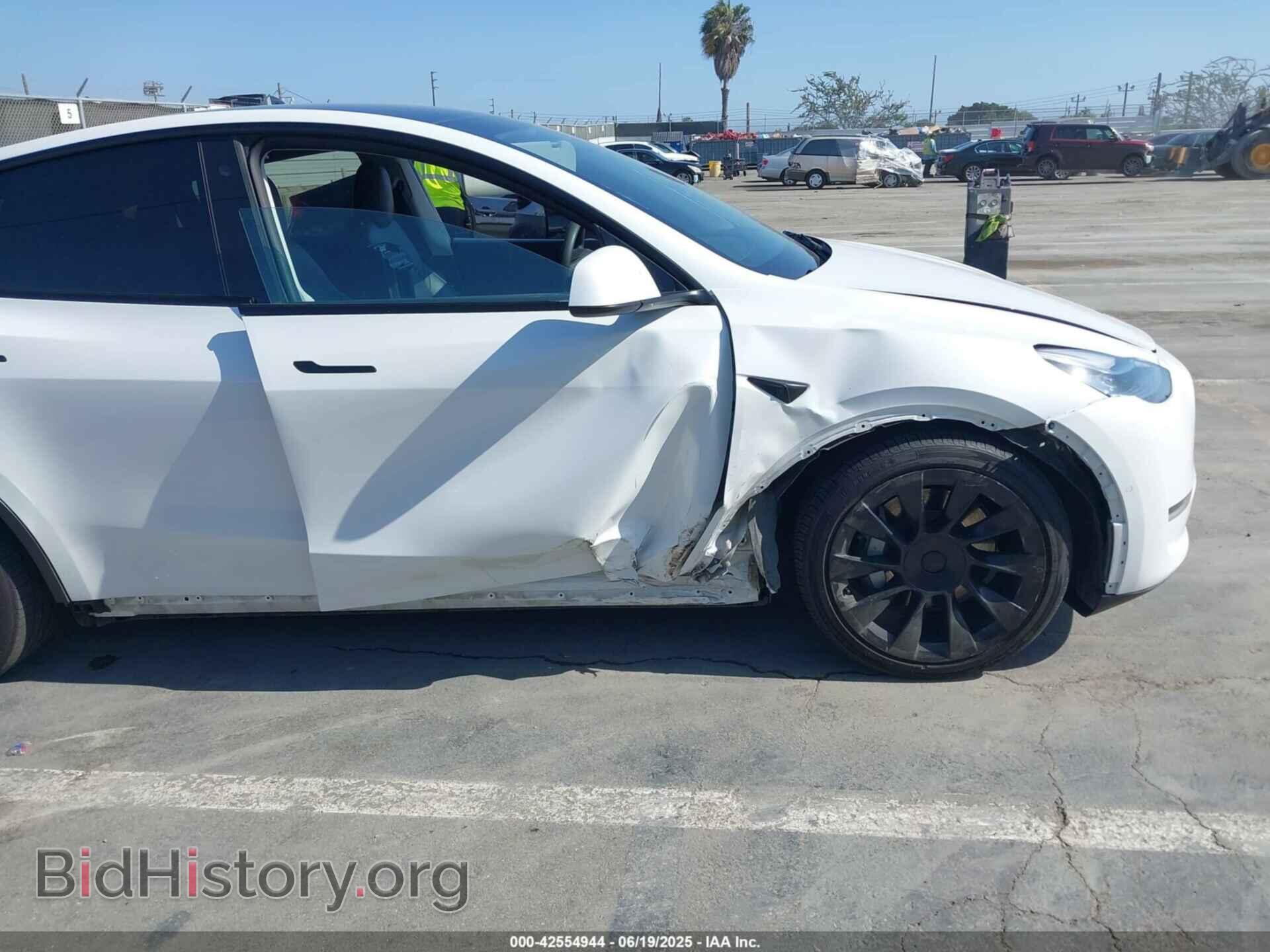 2021 TESLA MODEL Y - VIN: 5YJYGAEE4MF265696 - Фото 6