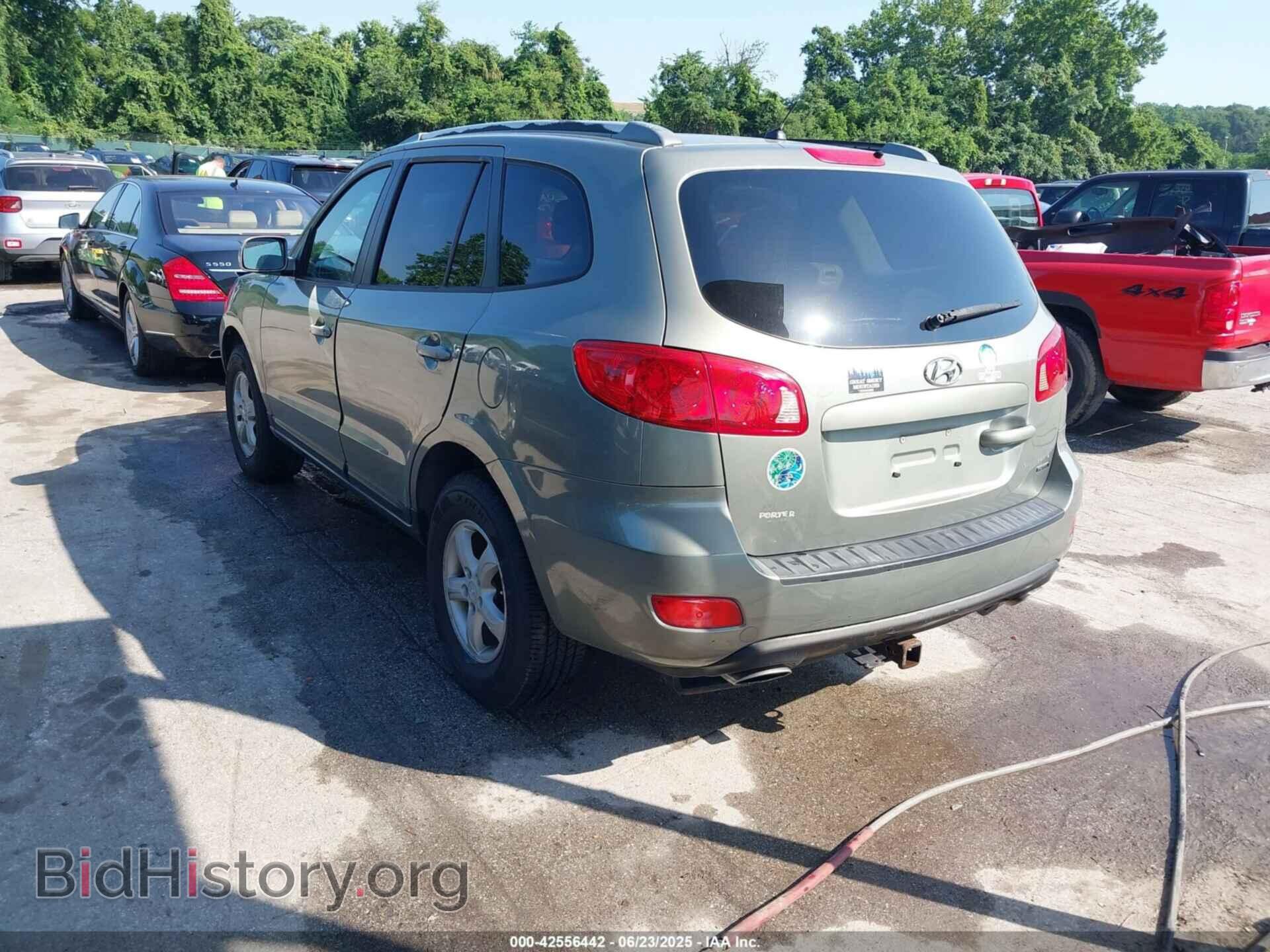 2007 HYUNDAI SANTA FE - VIN: 5NMSG73D97H032855 - Фото 3