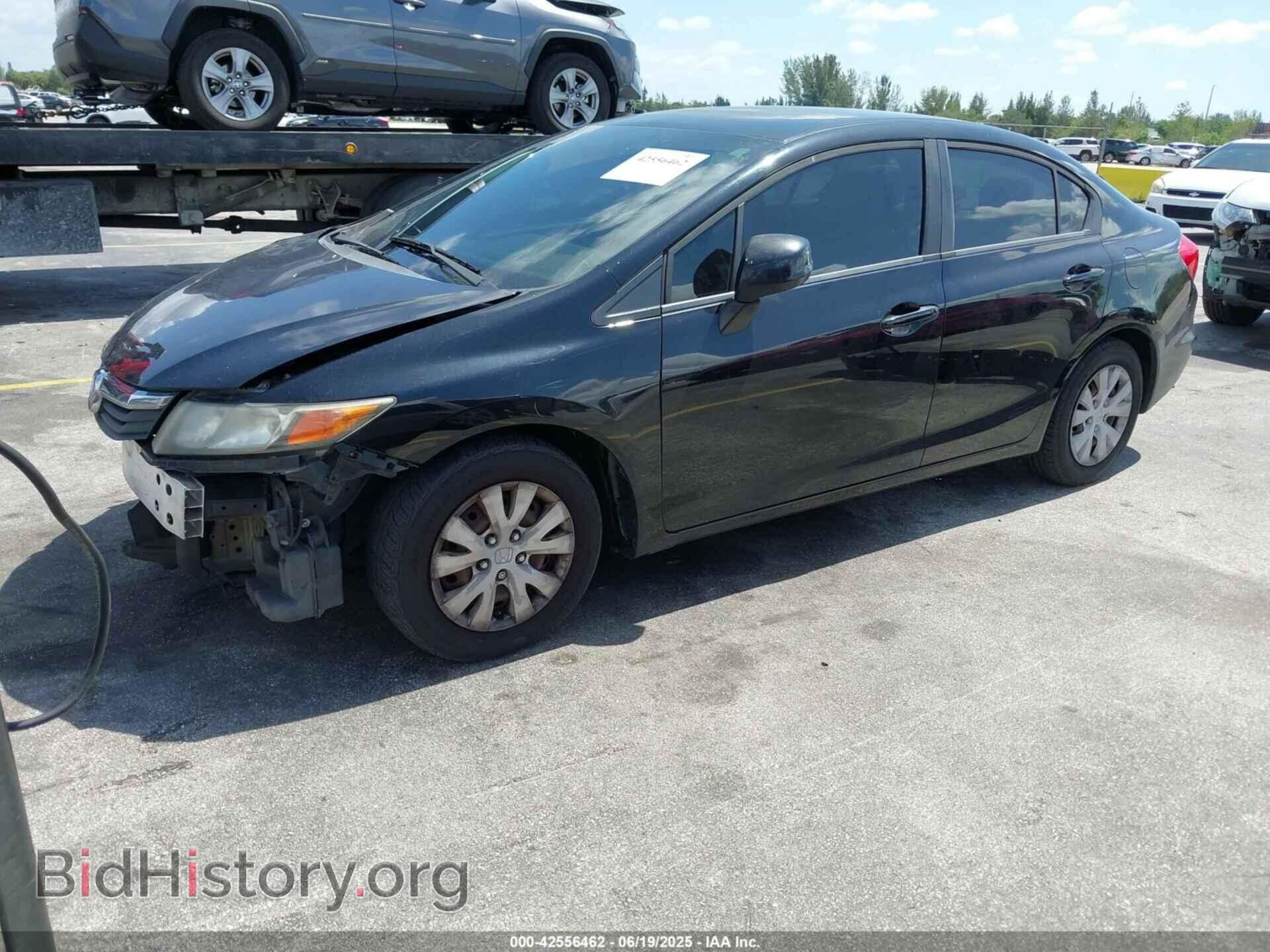 2012 HONDA CIVIC - VIN: 19XFB2F56CE016234 - Фото 2