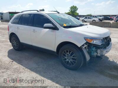 2013 Ford EDGE SEL, white — VIN 2FMDK3JC4DBE03369, IAAI