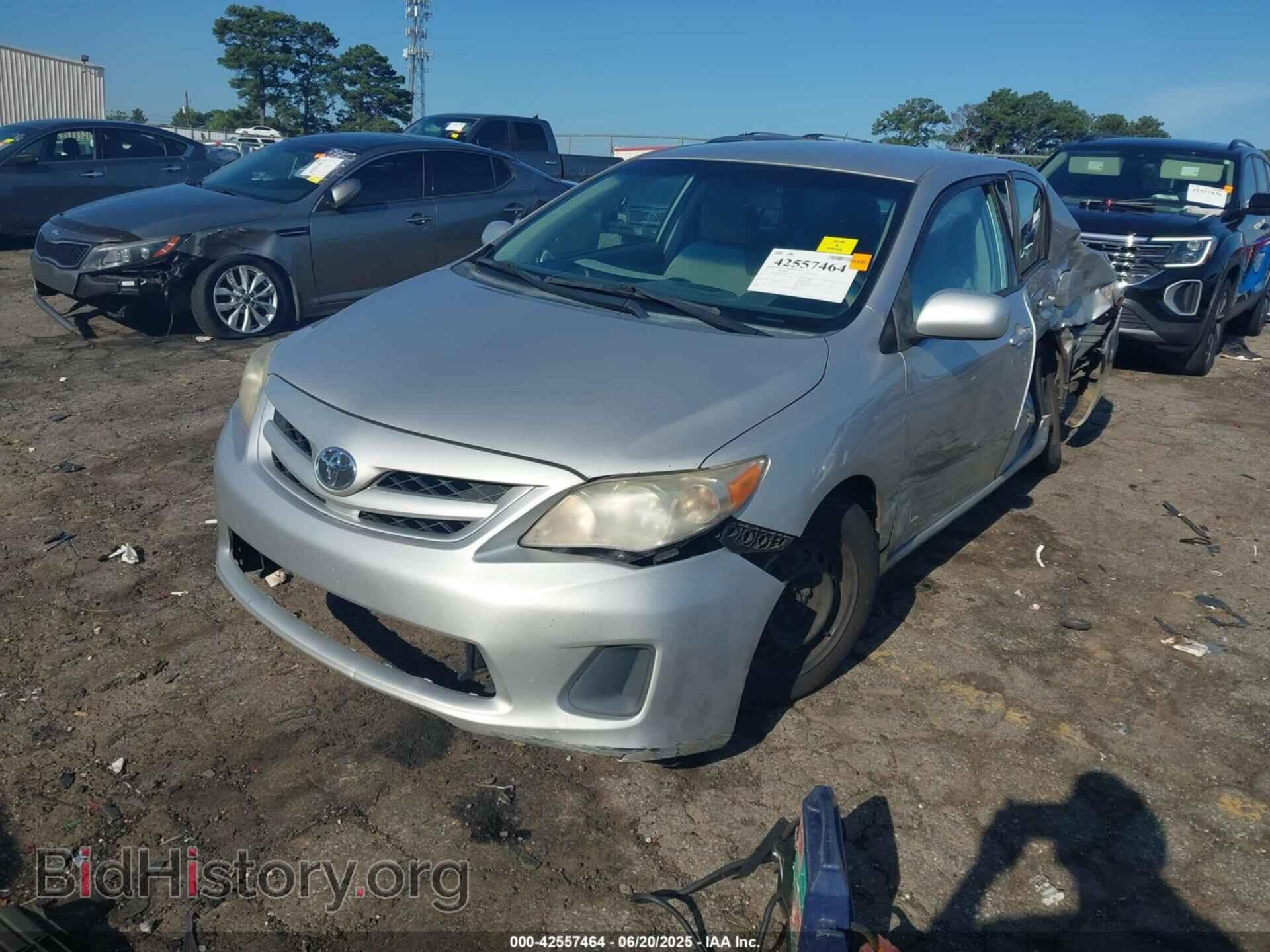 2011 TOYOTA COROLLA - VIN: 2T1BU4EE6BC722266 - Фото 2