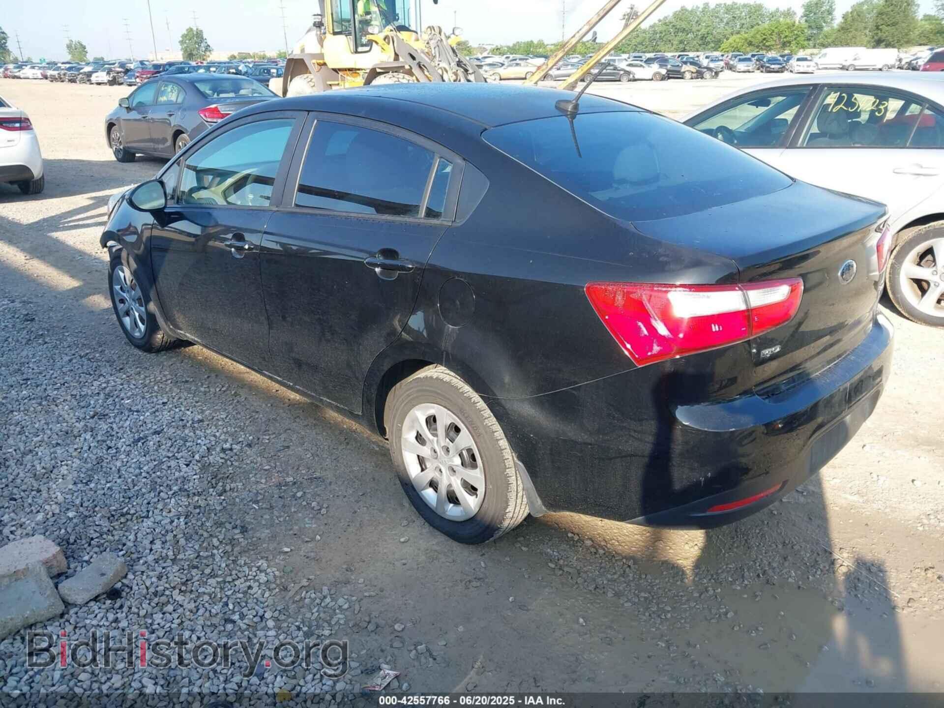 2015 KIA RIO - VIN: KNADM4A34F6501126 - Фото 3
