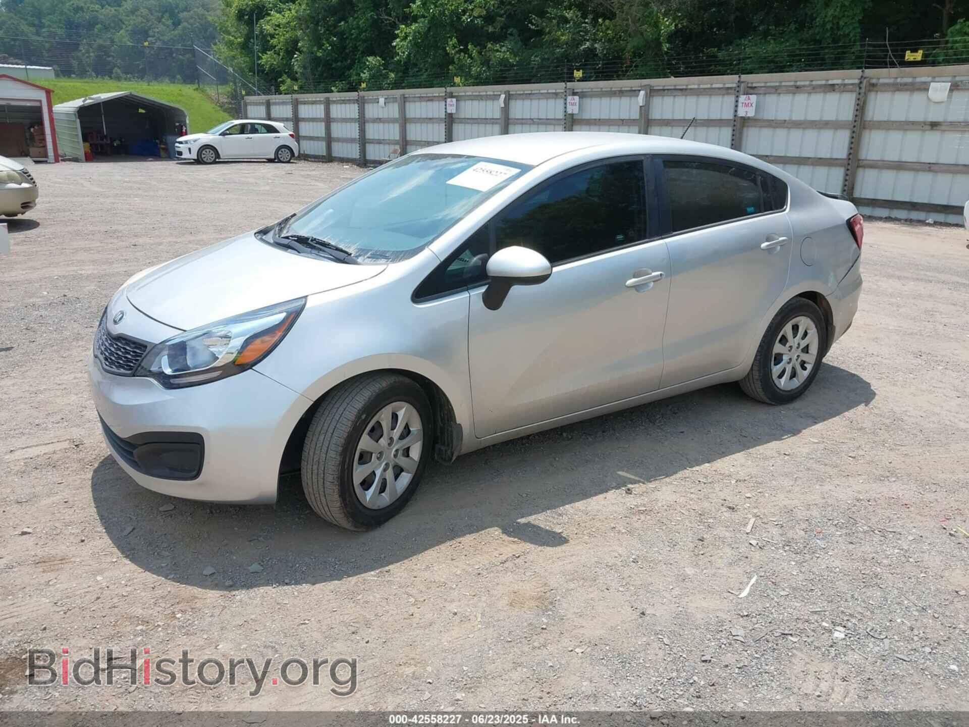 2016 KIA RIO - VIN: KNADM4A36G6639770 - Фото 2