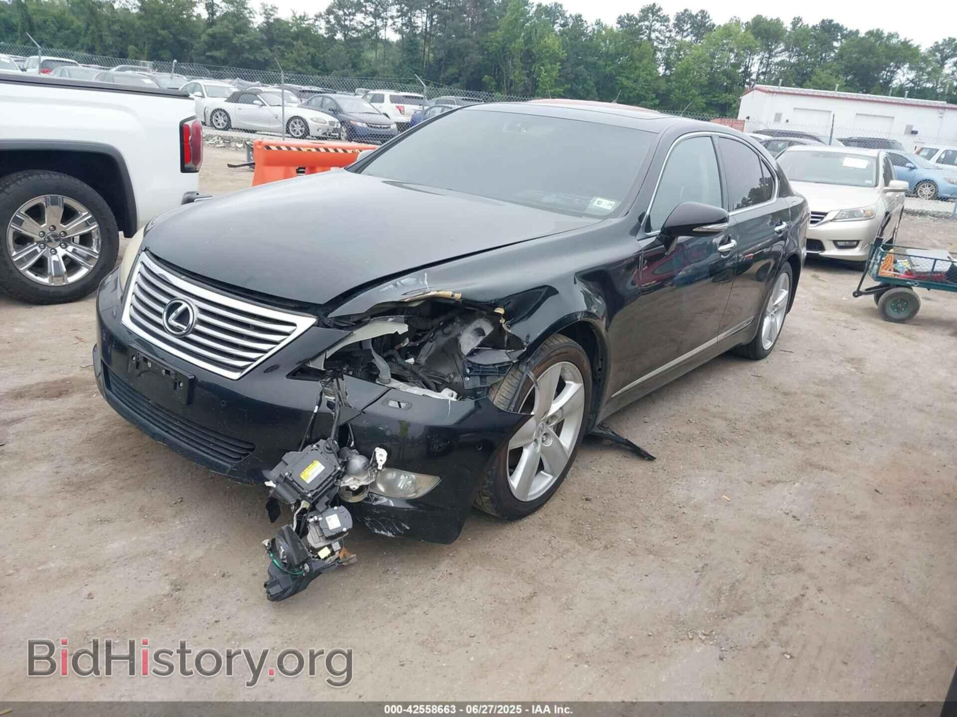 2012 LEXUS LS 460 - VIN: JTHBL5EFXC5113504 - Фото 2