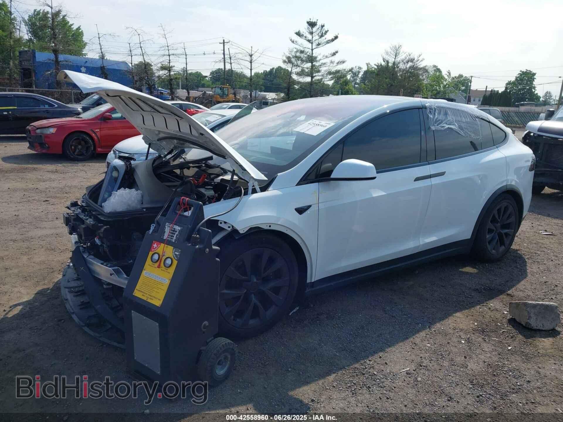2023 TESLA MODEL X - VIN: 7SAXCDE53PF415569 - Фото 2
