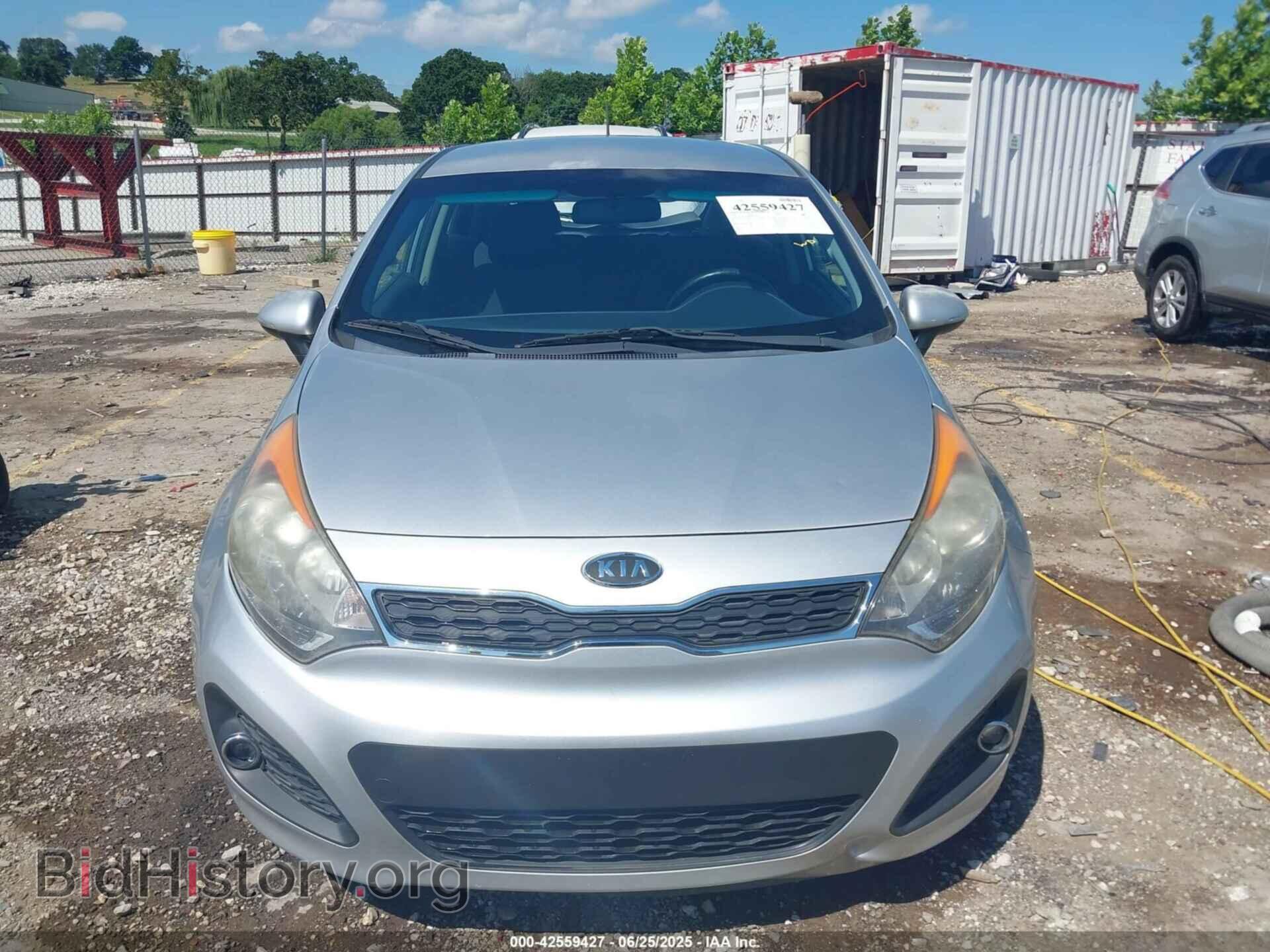 2012 KIA RIO5 - VIN: KNADN5A30C6026153 - Фото 12