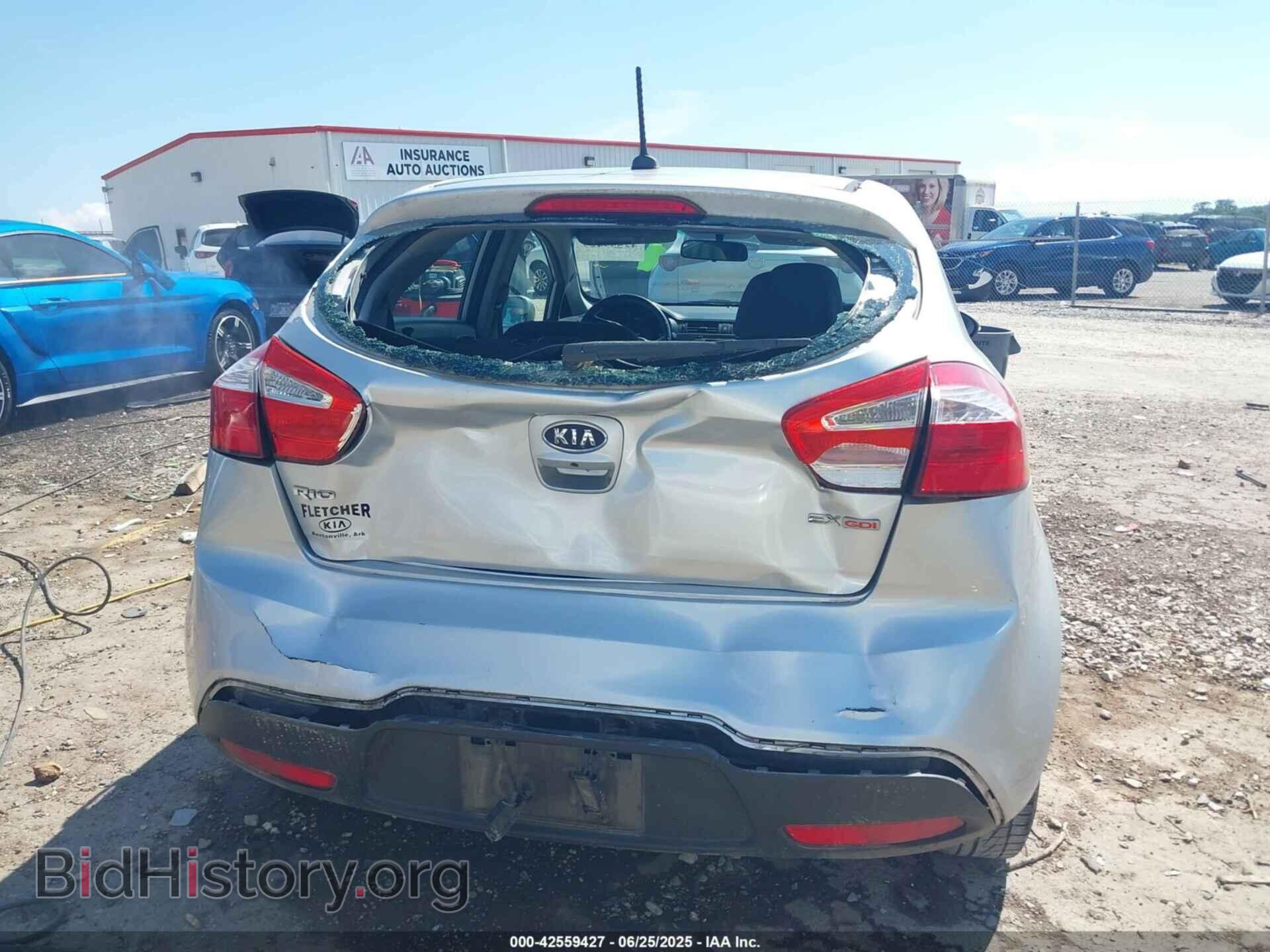 2012 KIA RIO5 - VIN: KNADN5A30C6026153 - Фото 16