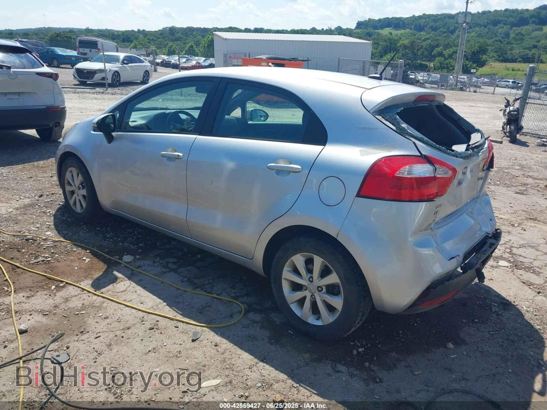 2012 KIA RIO5 - VIN: KNADN5A30C6026153 - Фото 3