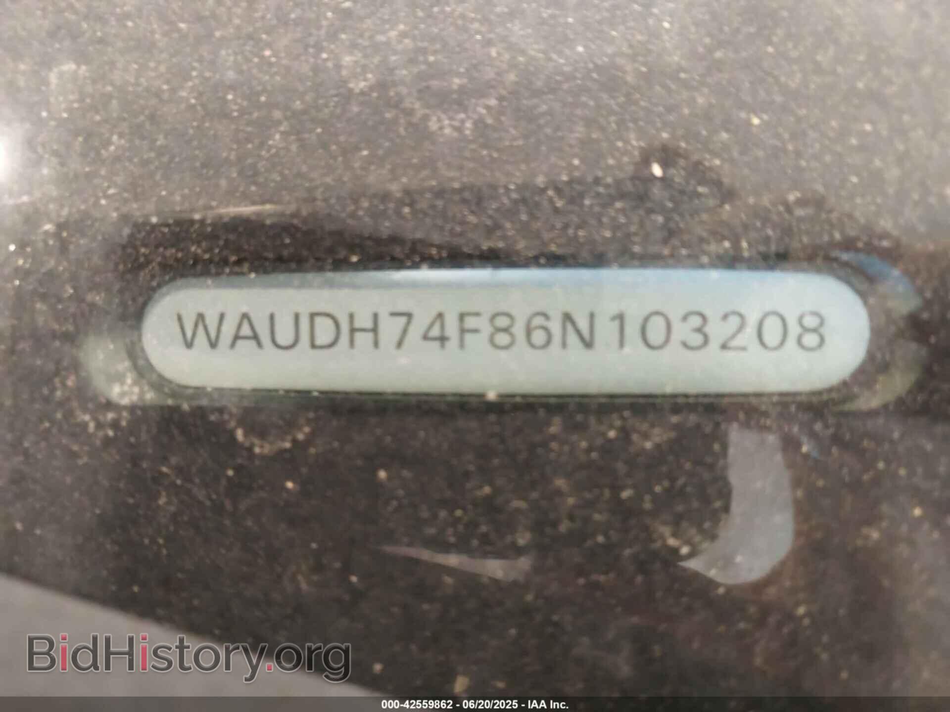 2006 AUDI A6 - VIN: WAUDH74F86N103208 - Фото 9