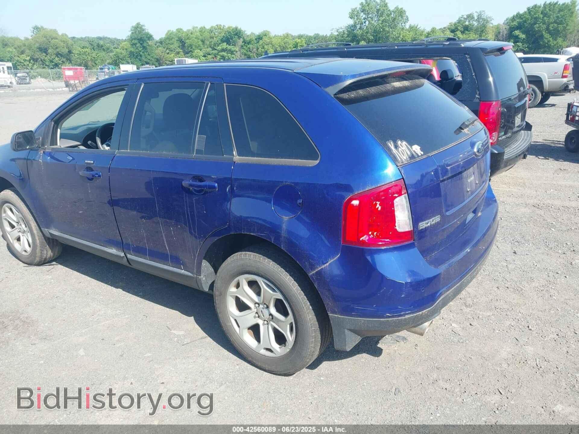 2014 FORD EDGE - VIN: 2FMDK4JC9EBA53891 - Фото 3