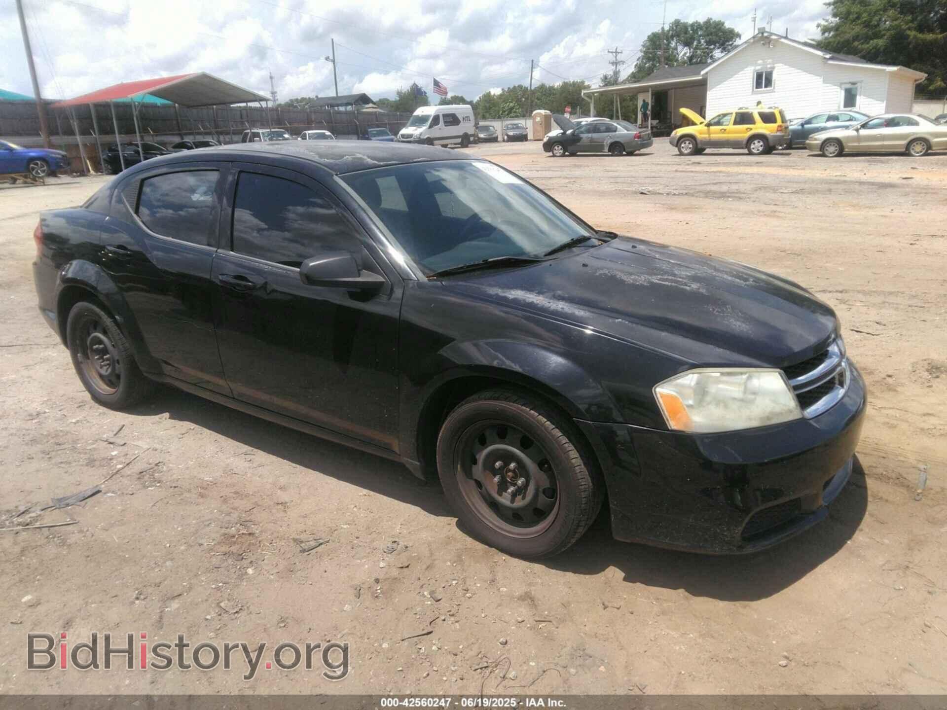 Photo 1C3CDZAB6CN294568 - DODGE AVENGER 2012