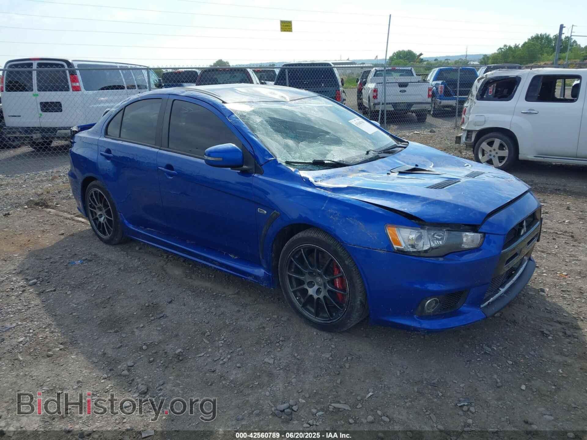 Photo JA32W7FVXFU028861 - MITSUBISHI LANCER EVOLUTION 2015
