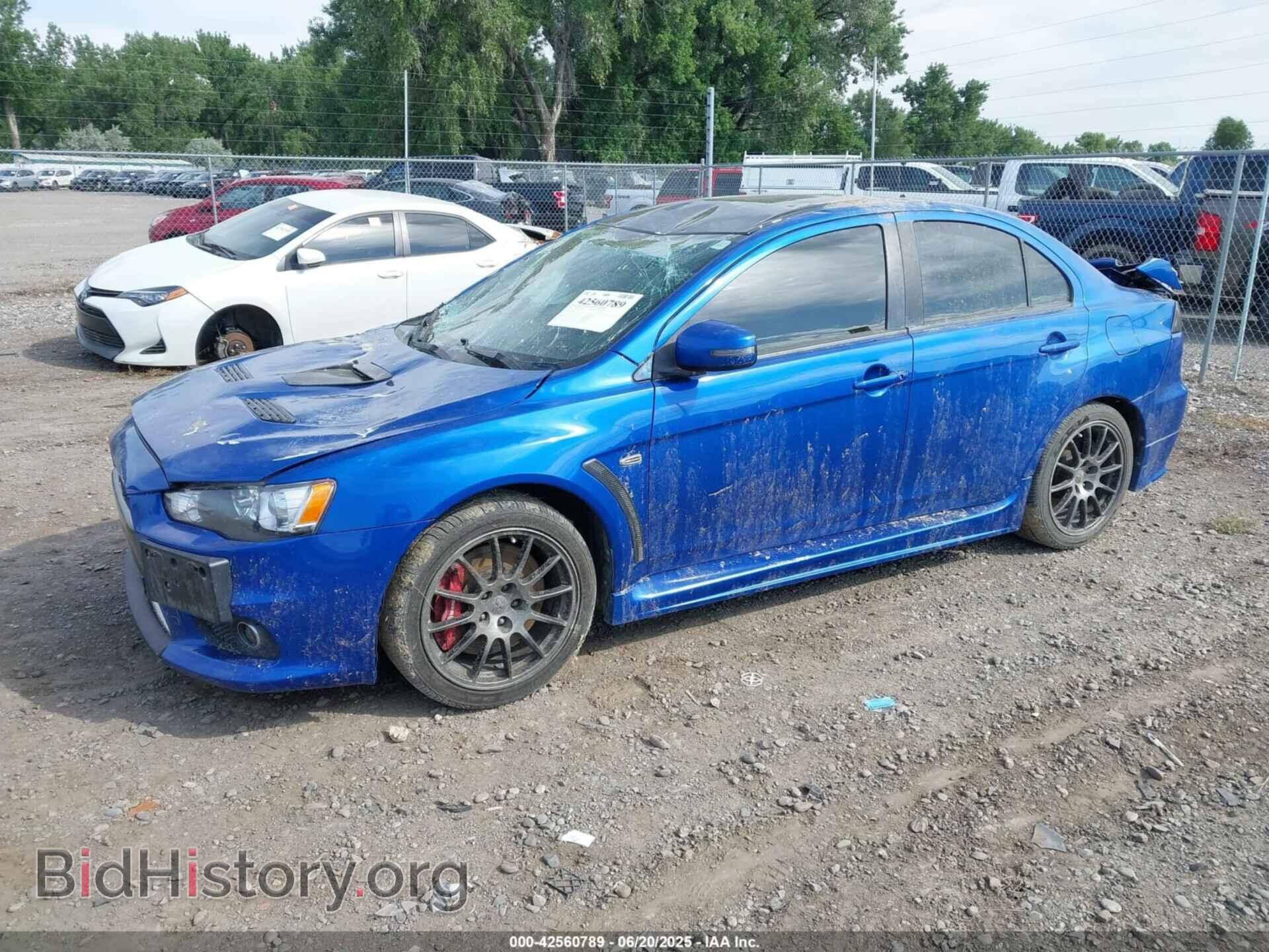 2015 MITSUBISHI LANCER EVOLUTION - VIN: JA32W7FVXFU028861 - Photo 2