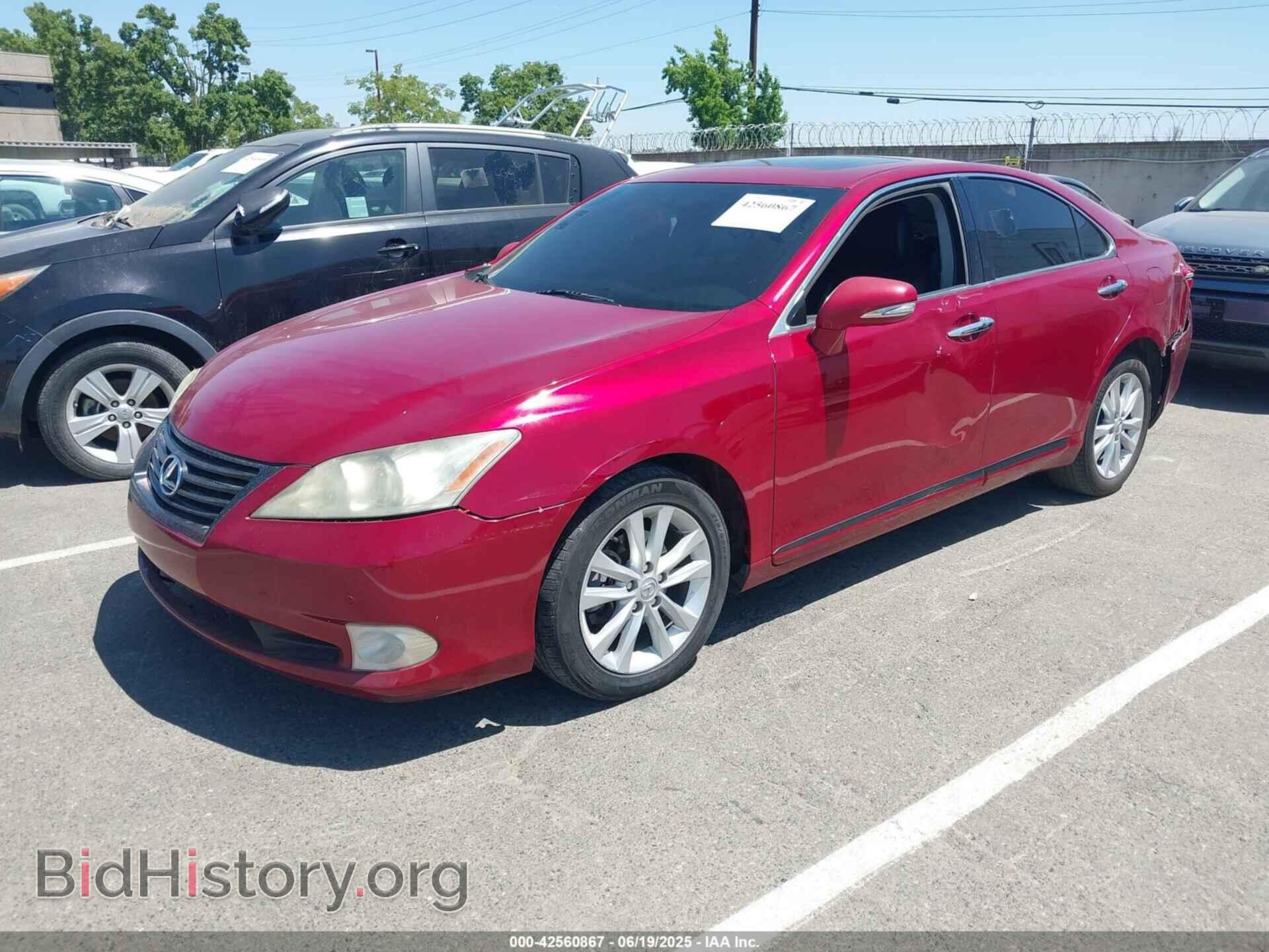 2012 LEXUS ES 350 - VIN: JTHBK1EG7C2475411 - Фото 2