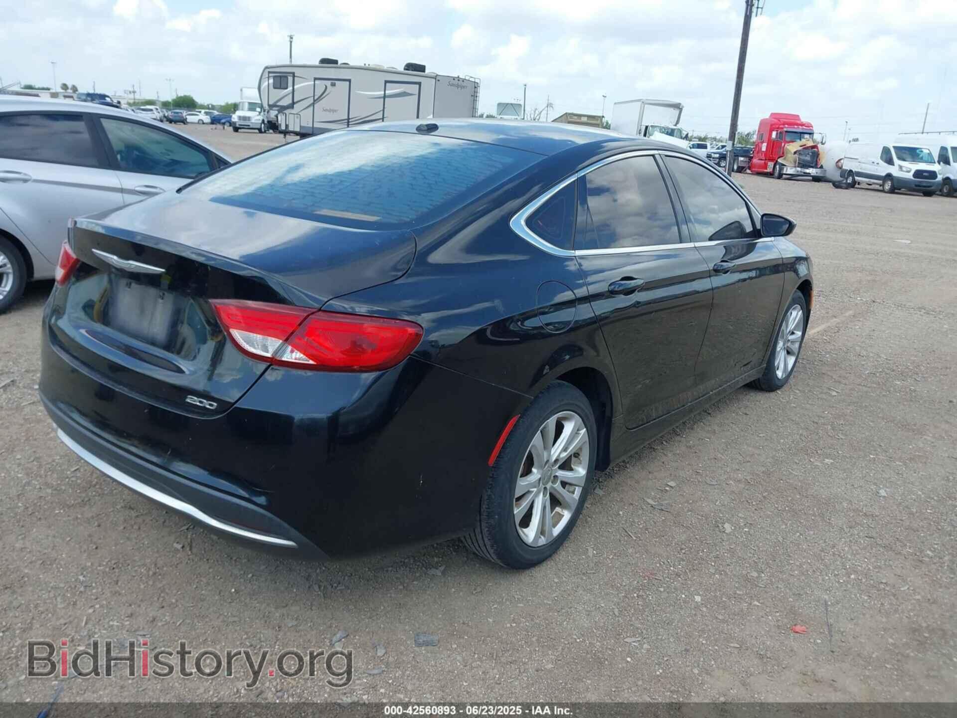 2015 CHRYSLER 200 - VIN: 1C3CCCABXFN738989 - Фото 4