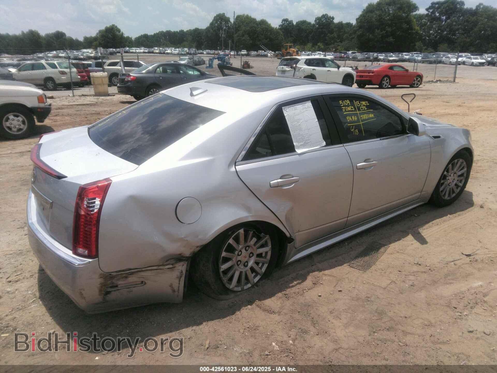 2013 CADILLAC CTS - VIN: 1G6DE5E59D0108033 - Фото 4