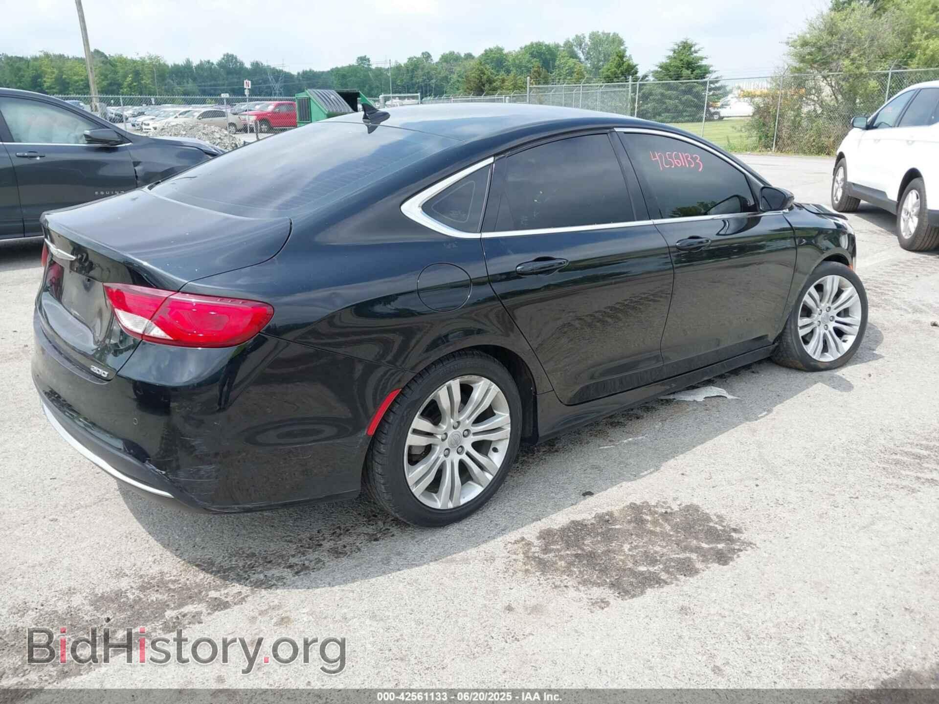 2015 CHRYSLER 200 - VIN: 1C3CCCAB9FN757257 - Фото 4