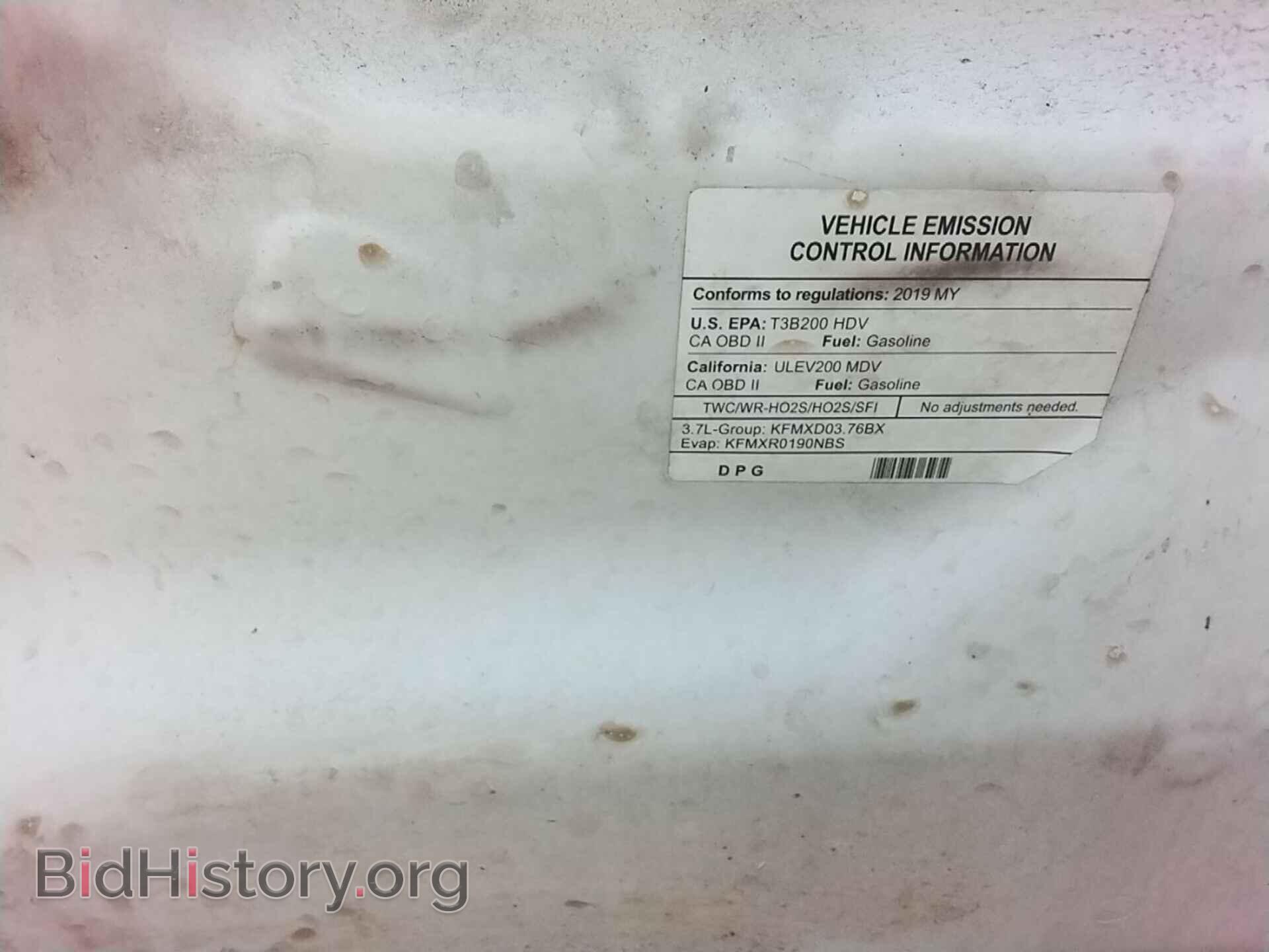 2019 FORD TRANSIT - VIN: 1FTYE1YMXKKB40159 - Фото 2
