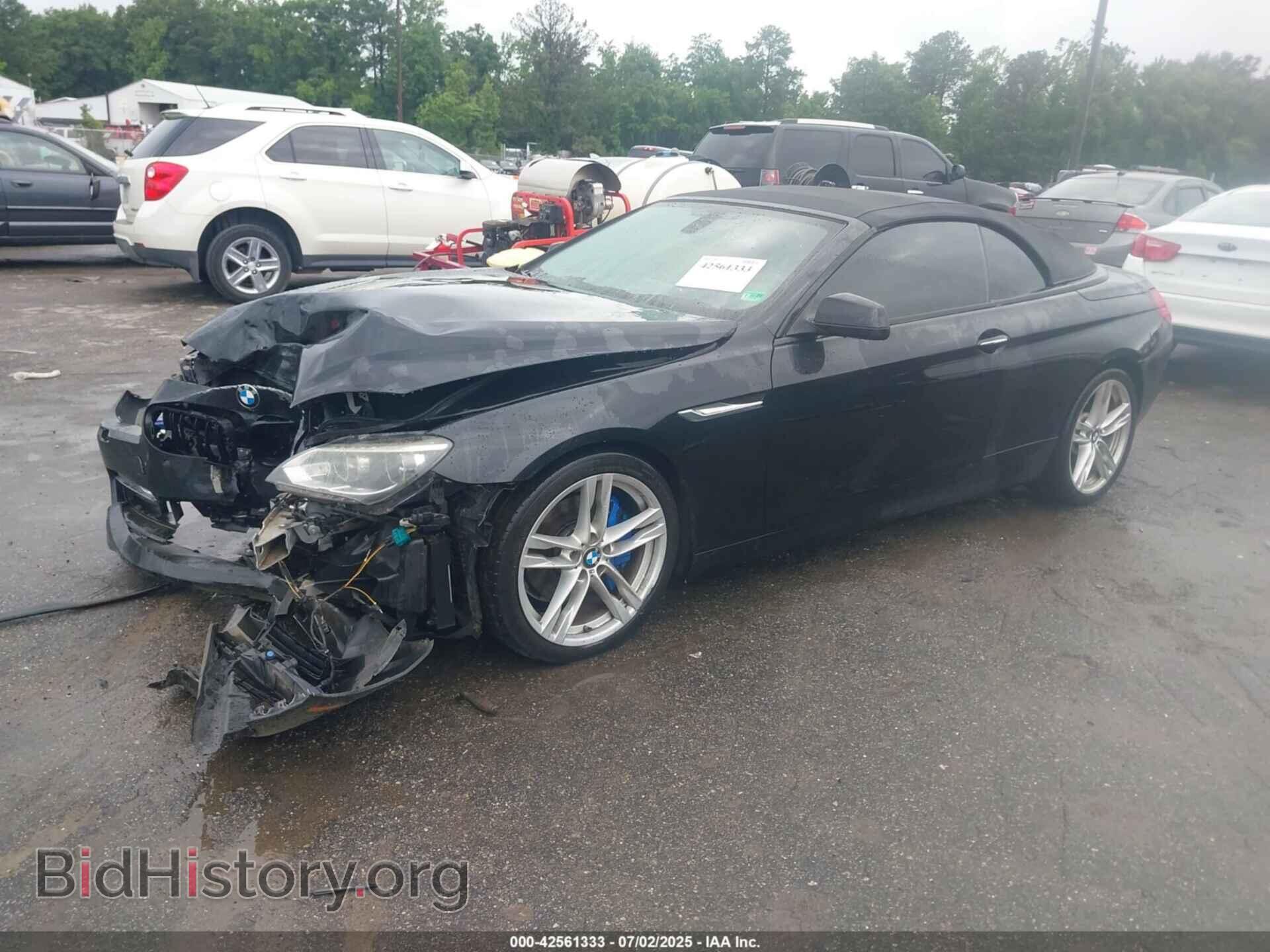 2012 BMW 650I - VIN: WBALZ3C54CDL73449 - Фото 2
