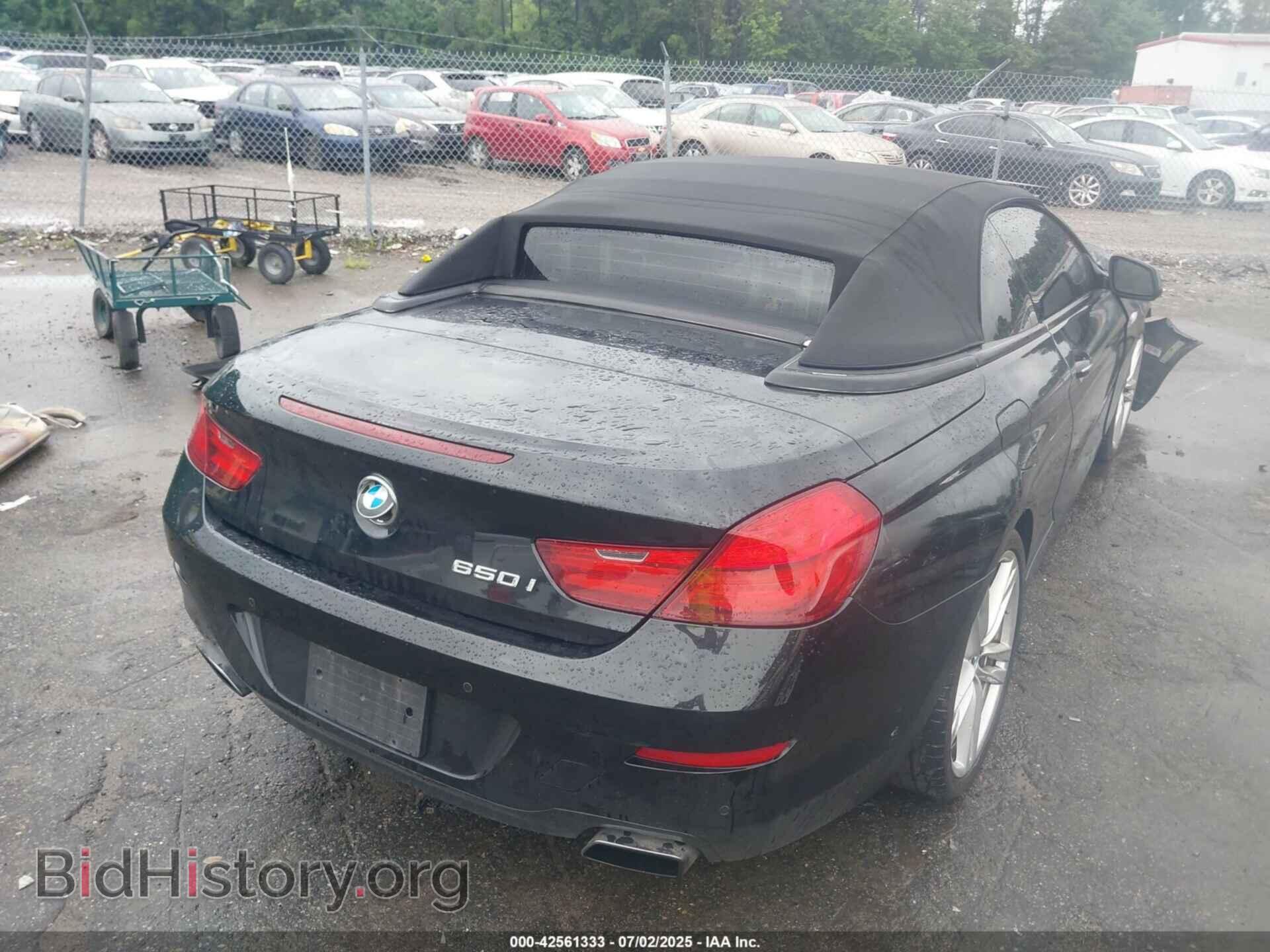 2012 BMW 650I - VIN: WBALZ3C54CDL73449 - Фото 4