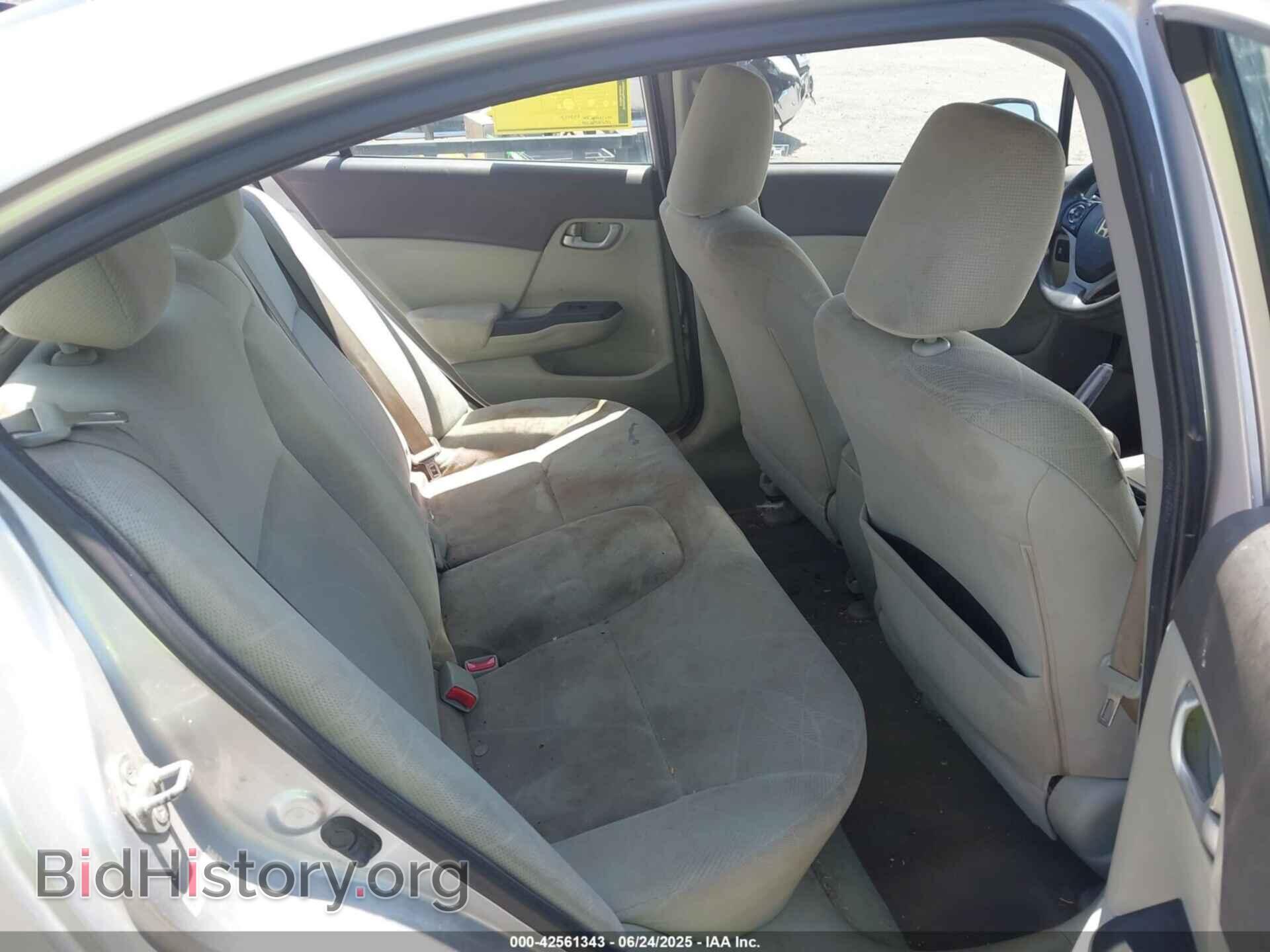 2012 HONDA CIVIC - VIN: 19XFB2F59CE355666 - Фото 8