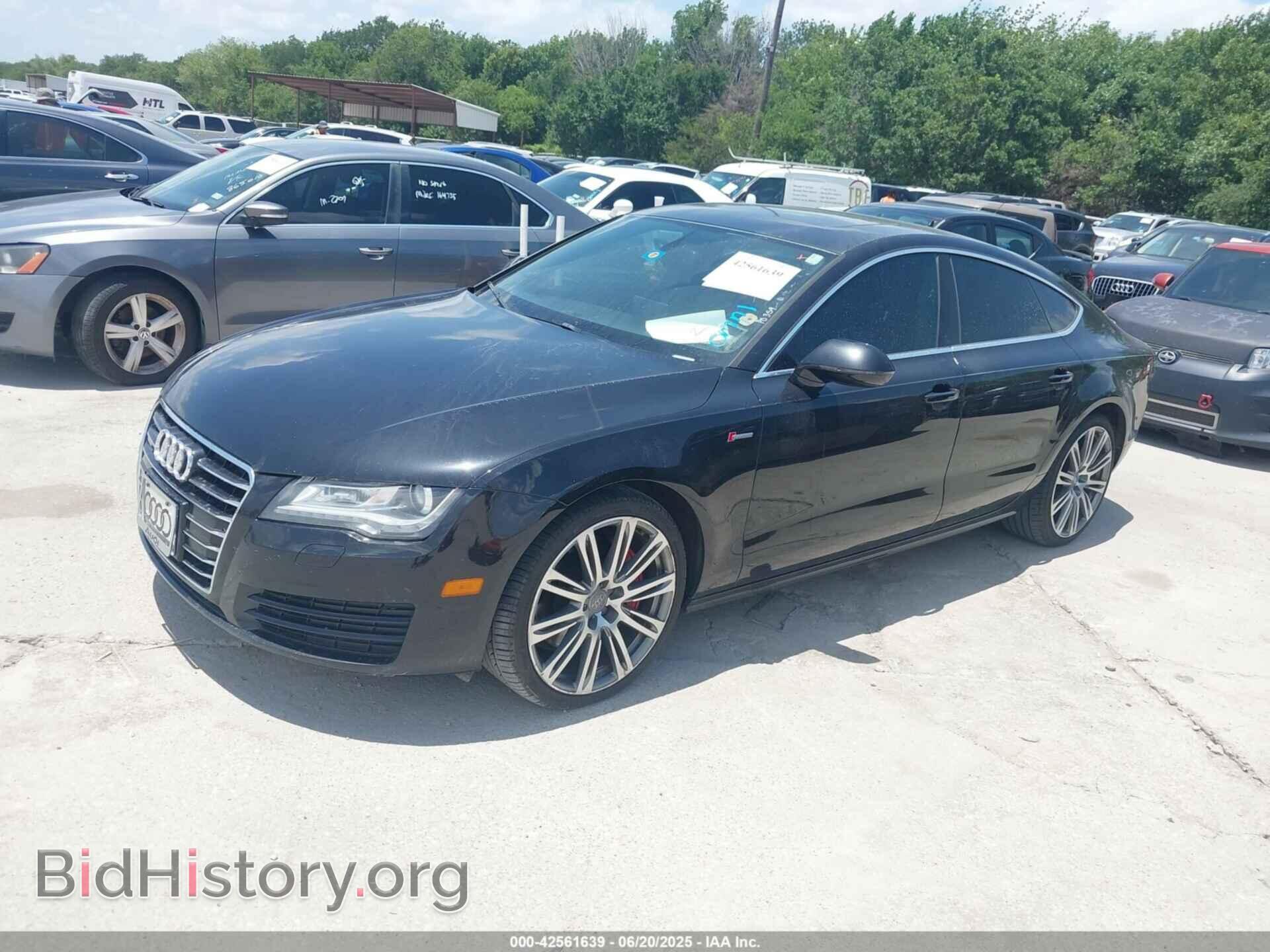 2012 AUDI A7 - VIN: WAUYGAFC4CN063645 - Photo 2