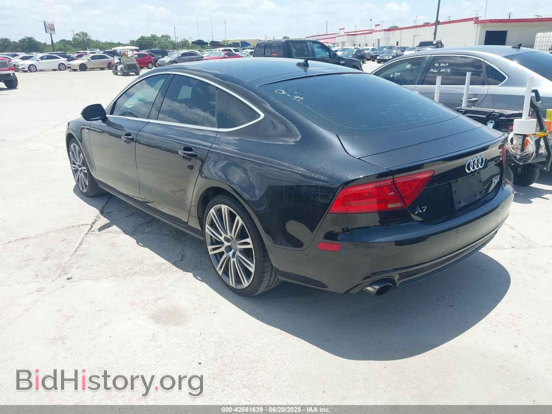 2012 AUDI A7 - VIN: WAUYGAFC4CN063645 - Photo 3