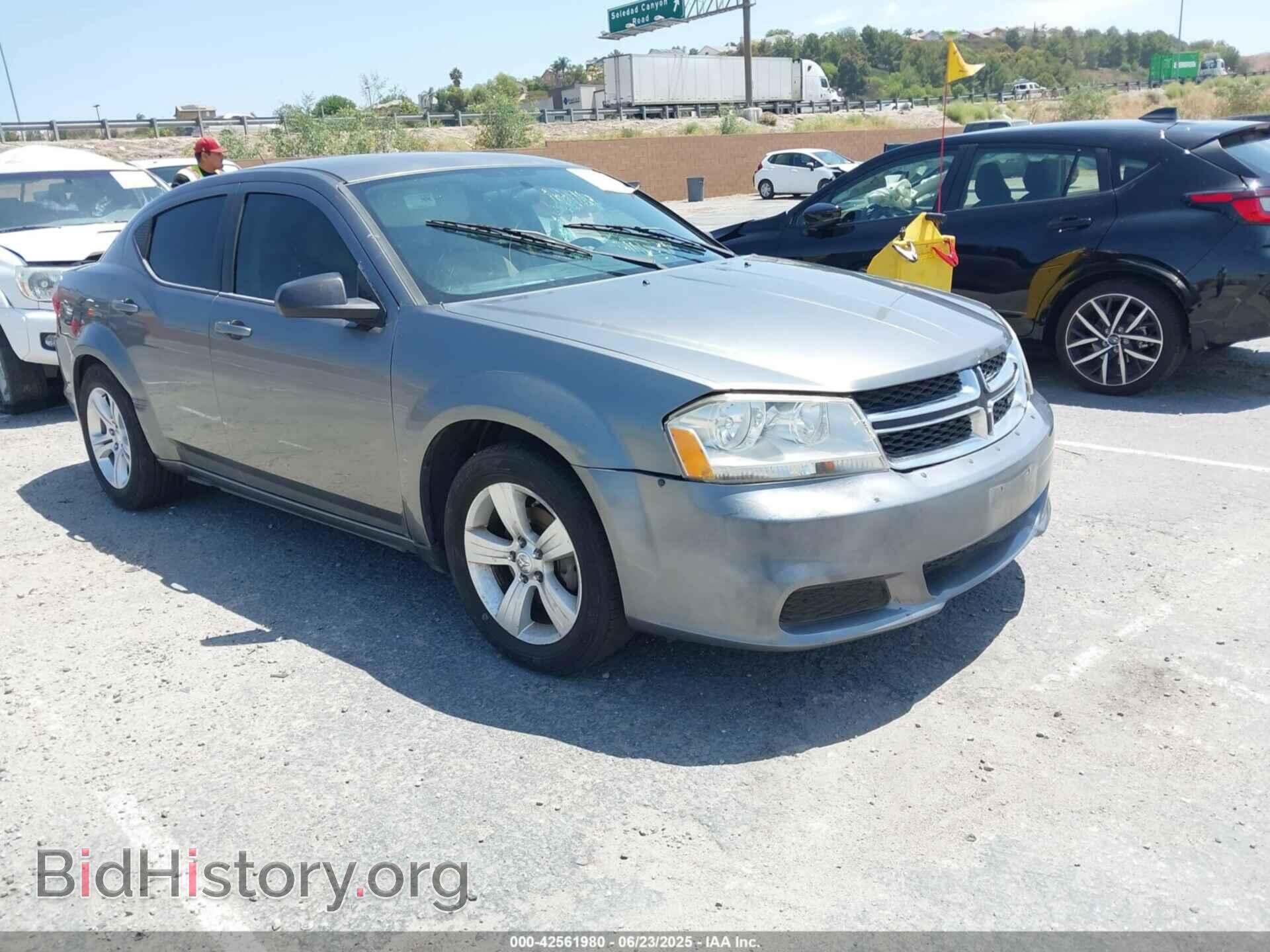 Photo 1C3CDZAB1CN147414 - DODGE AVENGER 2012