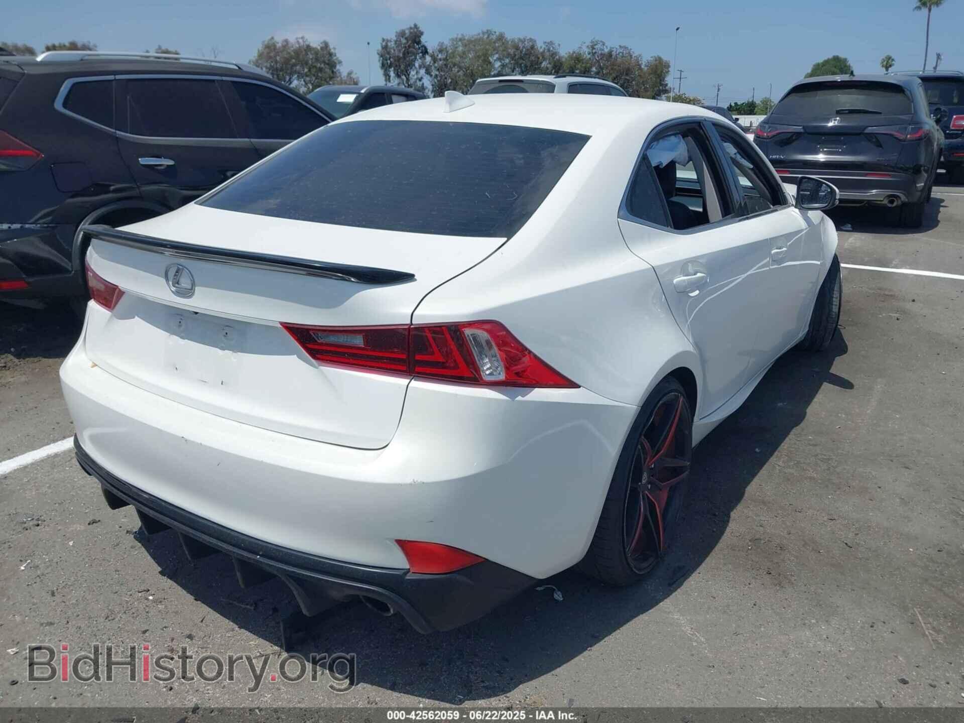 2014 LEXUS IS 250 - VIN: JTHBF1D22E5025161 - Фото 4