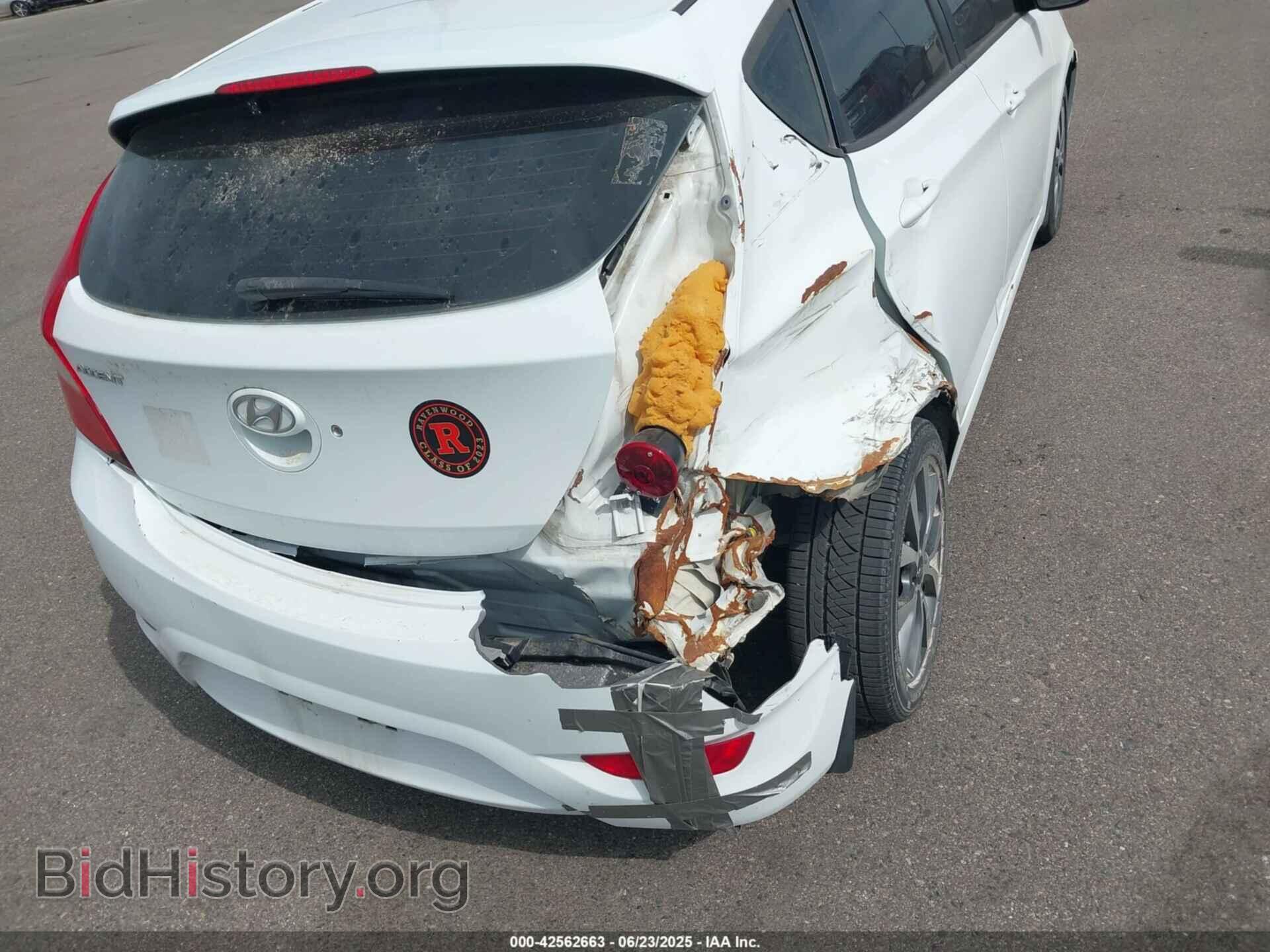 2015 HYUNDAI ACCENT - VIN: KMHCU5AE3FU201204 - Фото 6