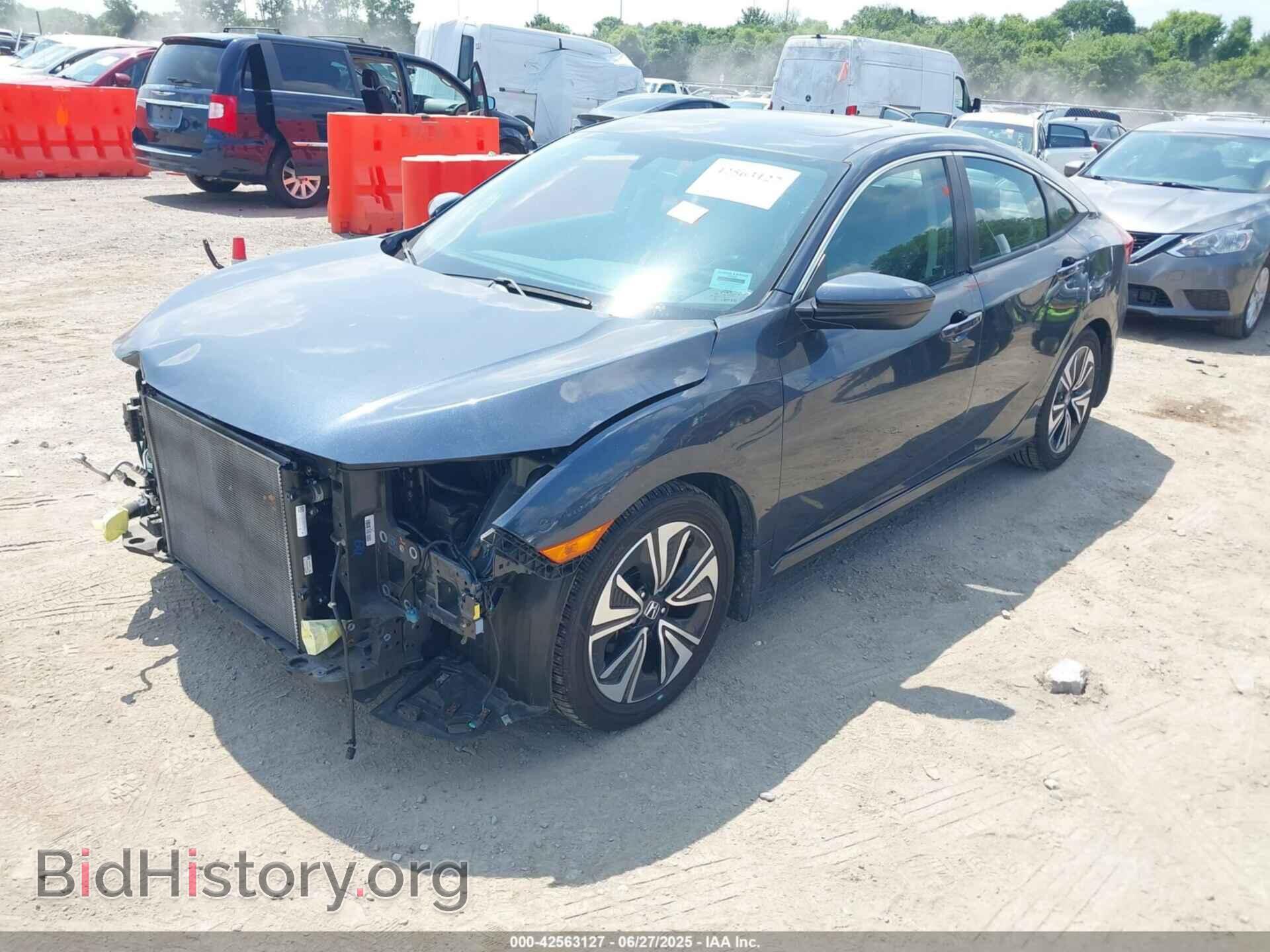 2017 HONDA CIVIC - VIN: 19XFC1F74HE028351 - Фото 2