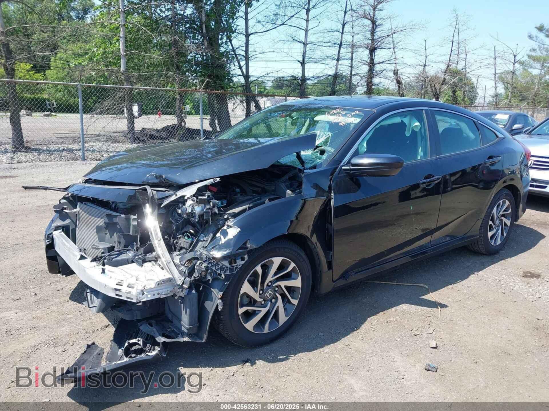 2016 HONDA CIVIC - VIN: 2HGFC2F77GH506417 - Фото 2