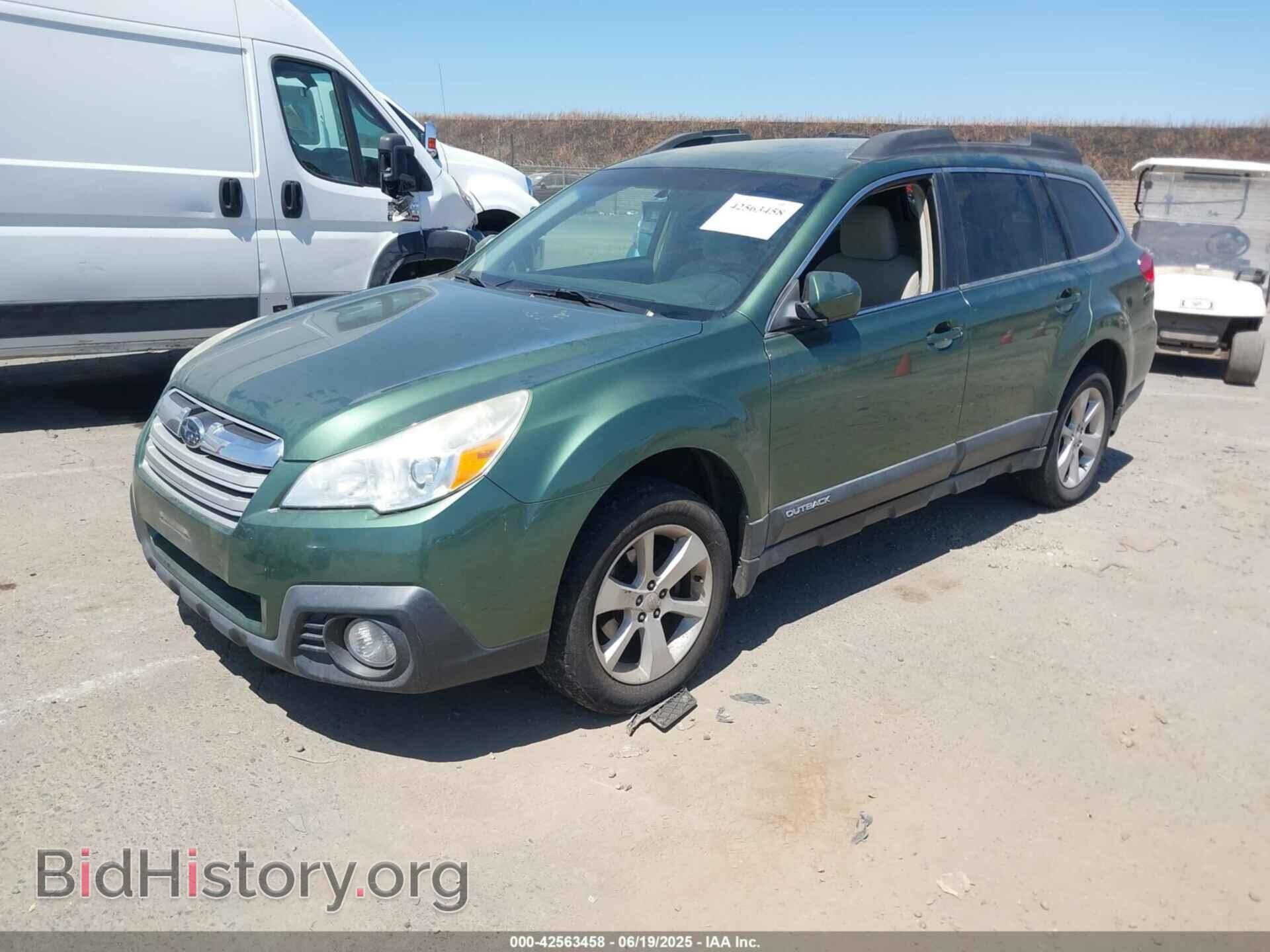 2014 SUBARU OUTBACK - VIN: 4S4BRBCCXE3269916 - Фото 2