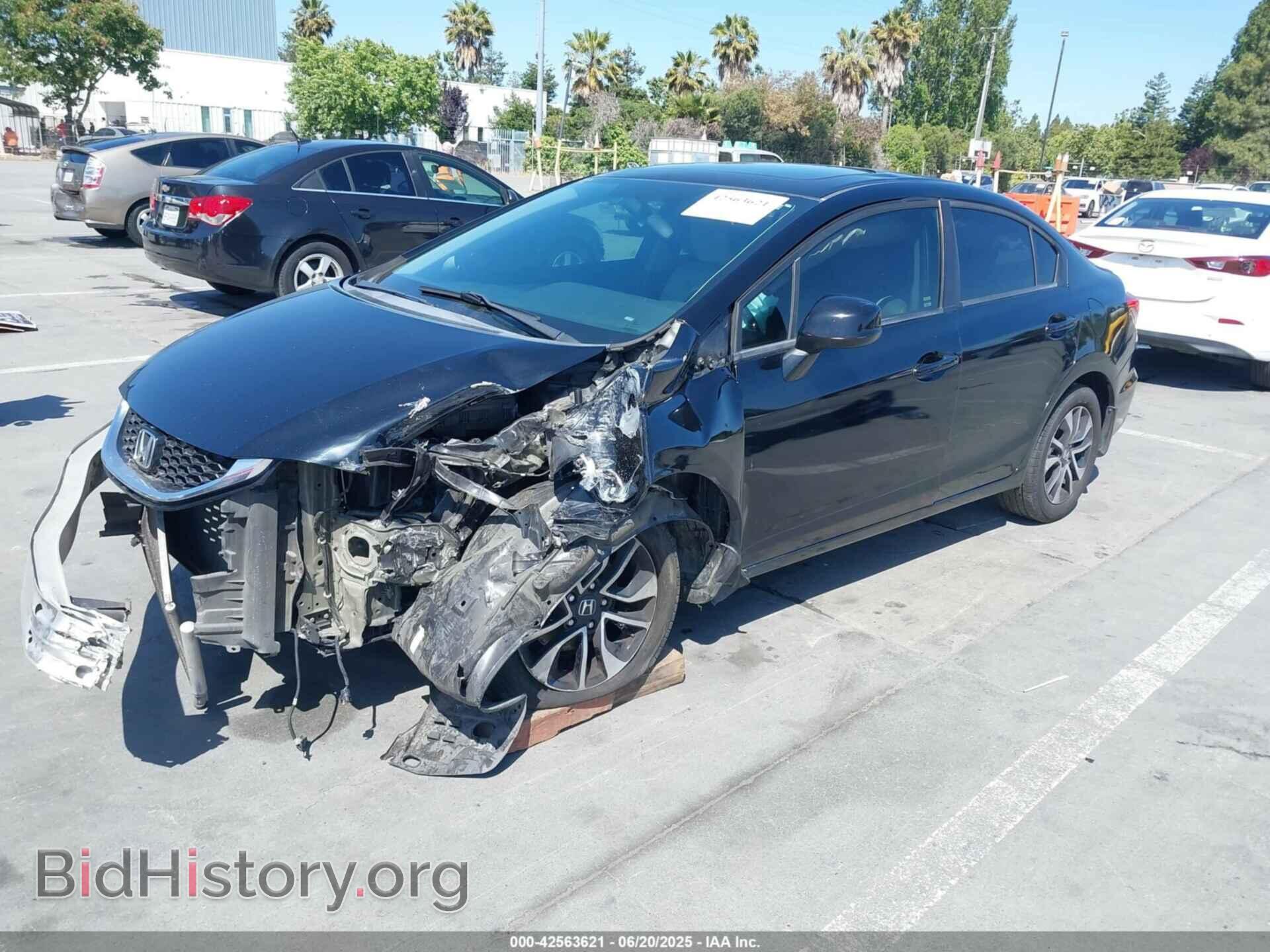 2013 HONDA CIVIC - VIN: 19XFB2F94DE093351 - Фото 2