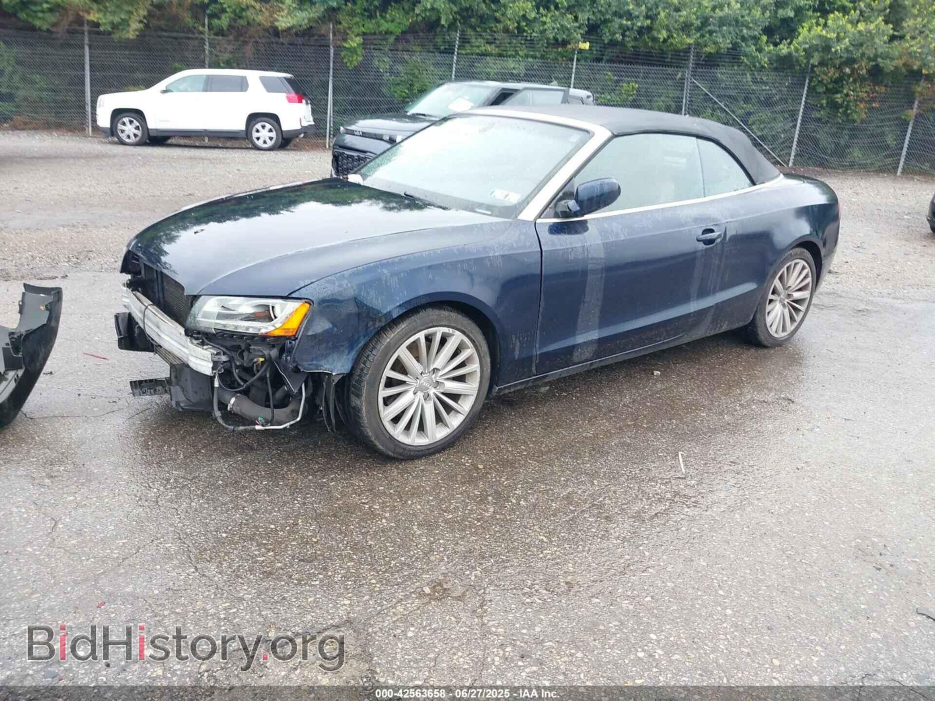 2010 AUDI A5 - VIN: WAULFAFHXAN025326 - Фото 2