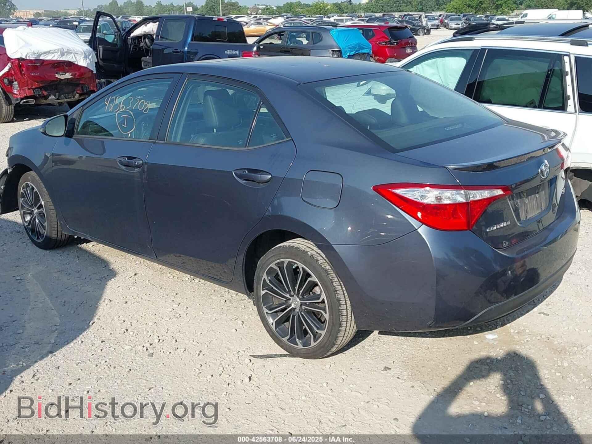 2015 TOYOTA COROLLA - VIN: 2T1BURHEXFC448634 - Фото 3