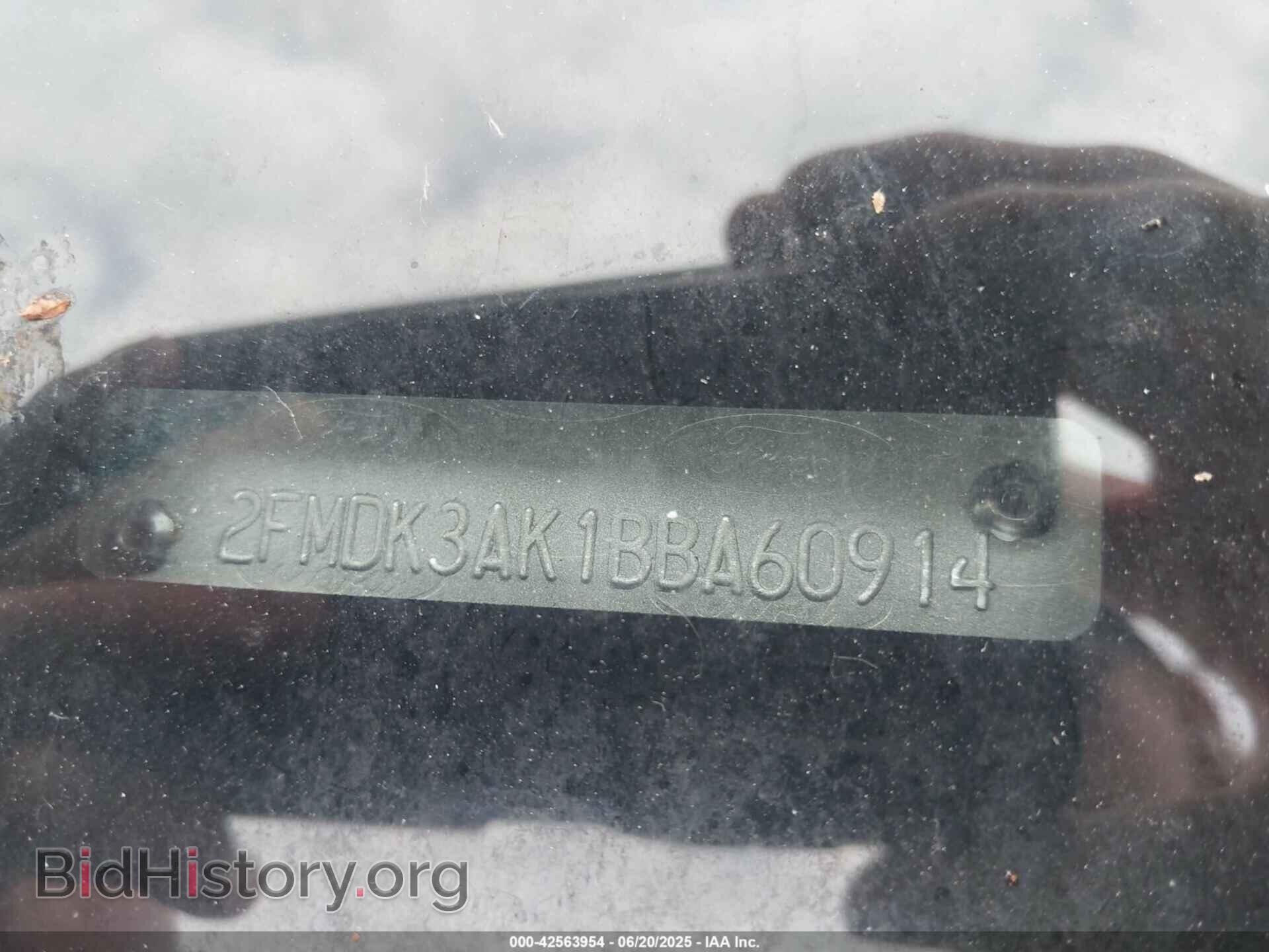 2011 FORD EDGE - VIN: 2FMDK3AK1BBA60914 - Фото 9