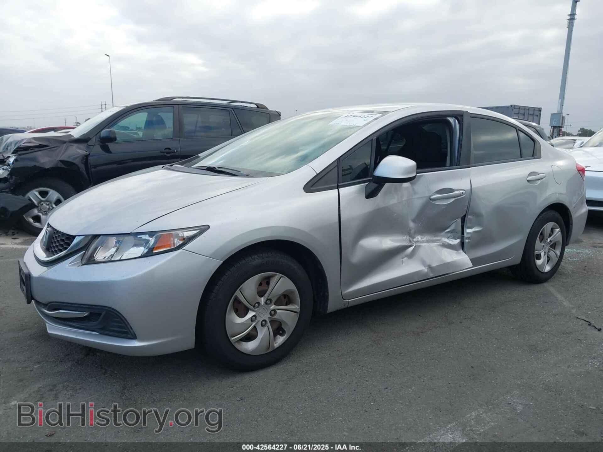 2013 HONDA CIVIC - VIN: 19XFB2F59DE250417 - Фото 2